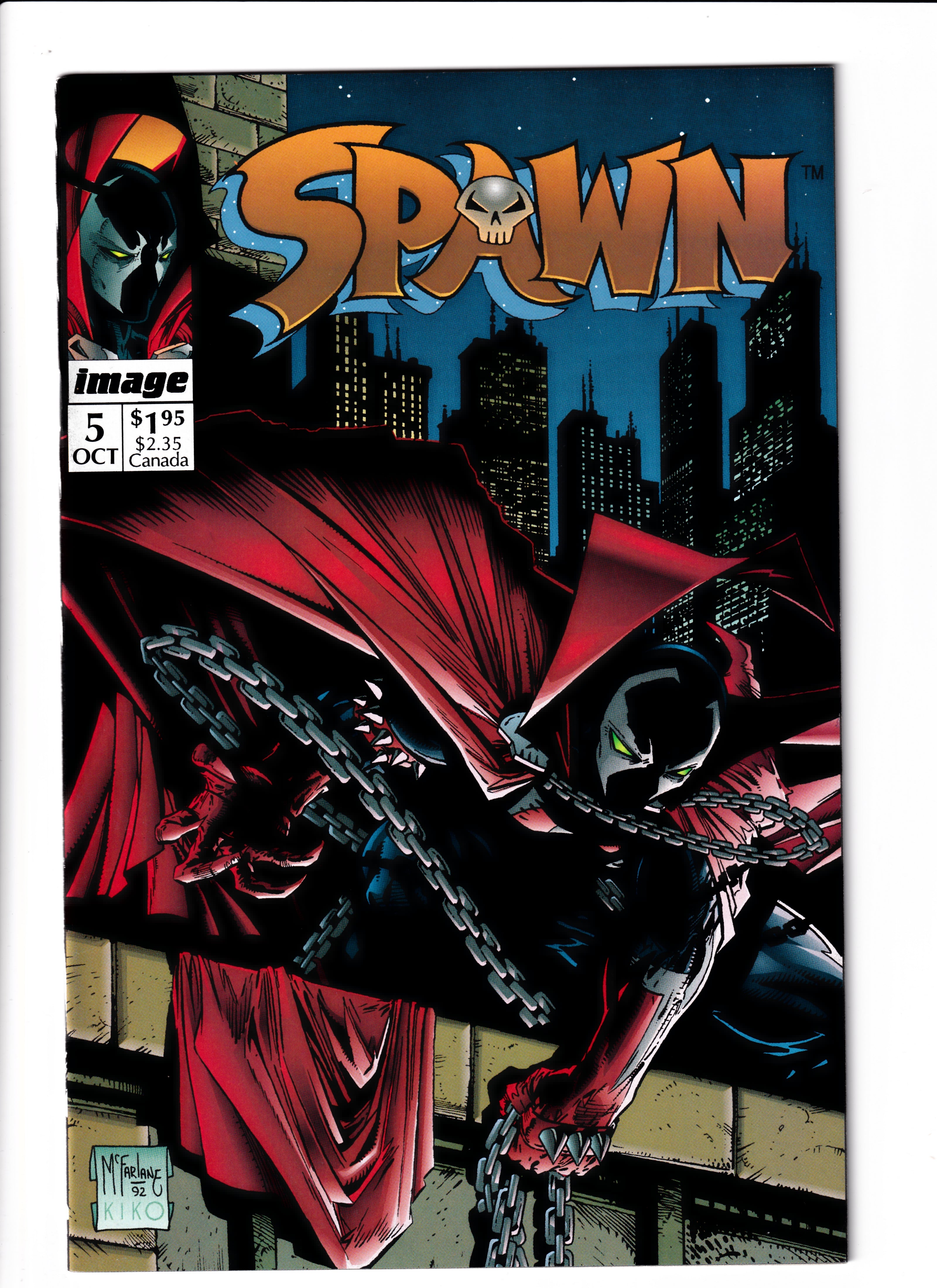 Spawn #5 NM (9.4) (1992)