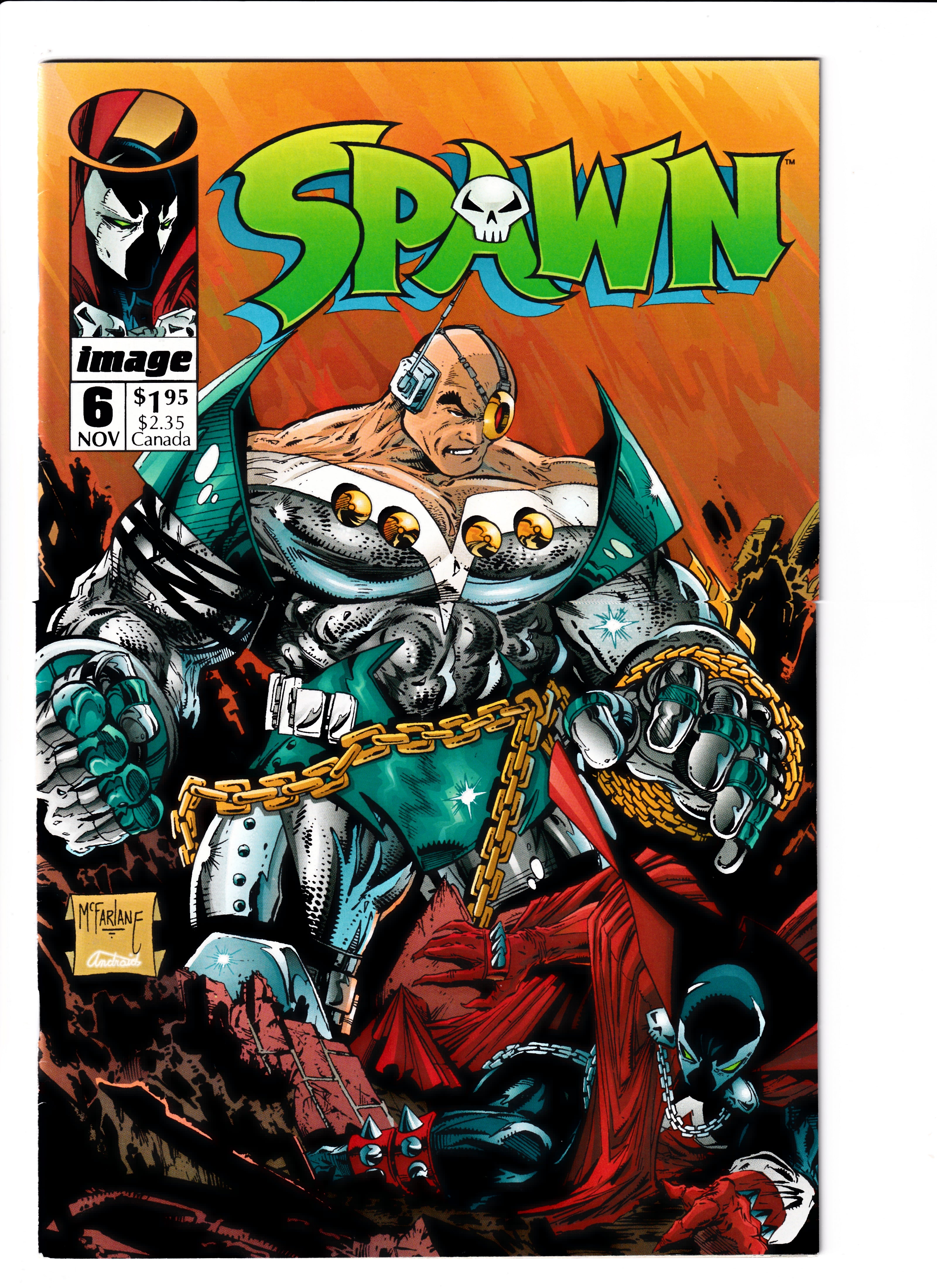 Spawn #6 NM (9.2) (1992)