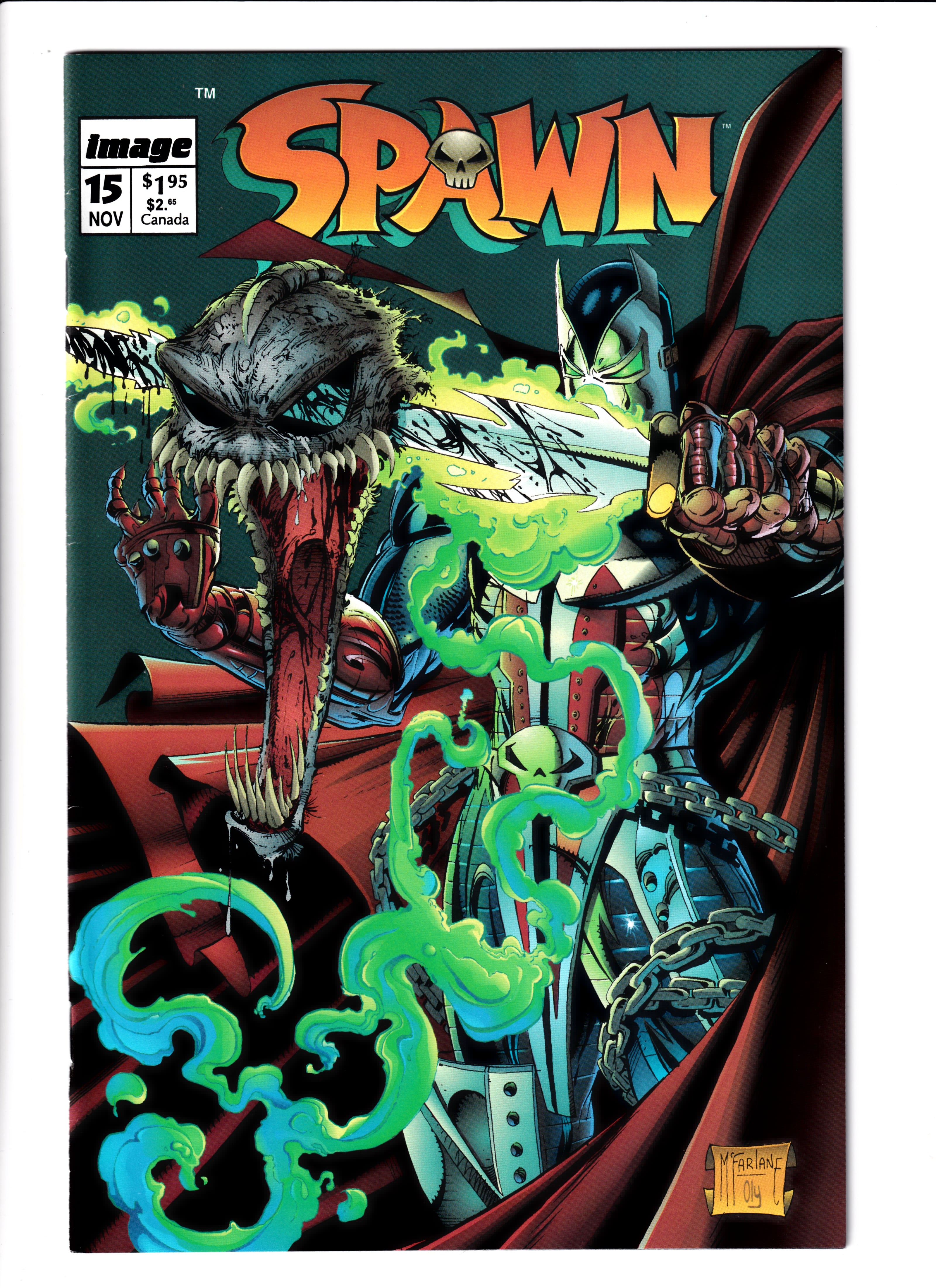 Spawn #15 NM (9.4) (1993)