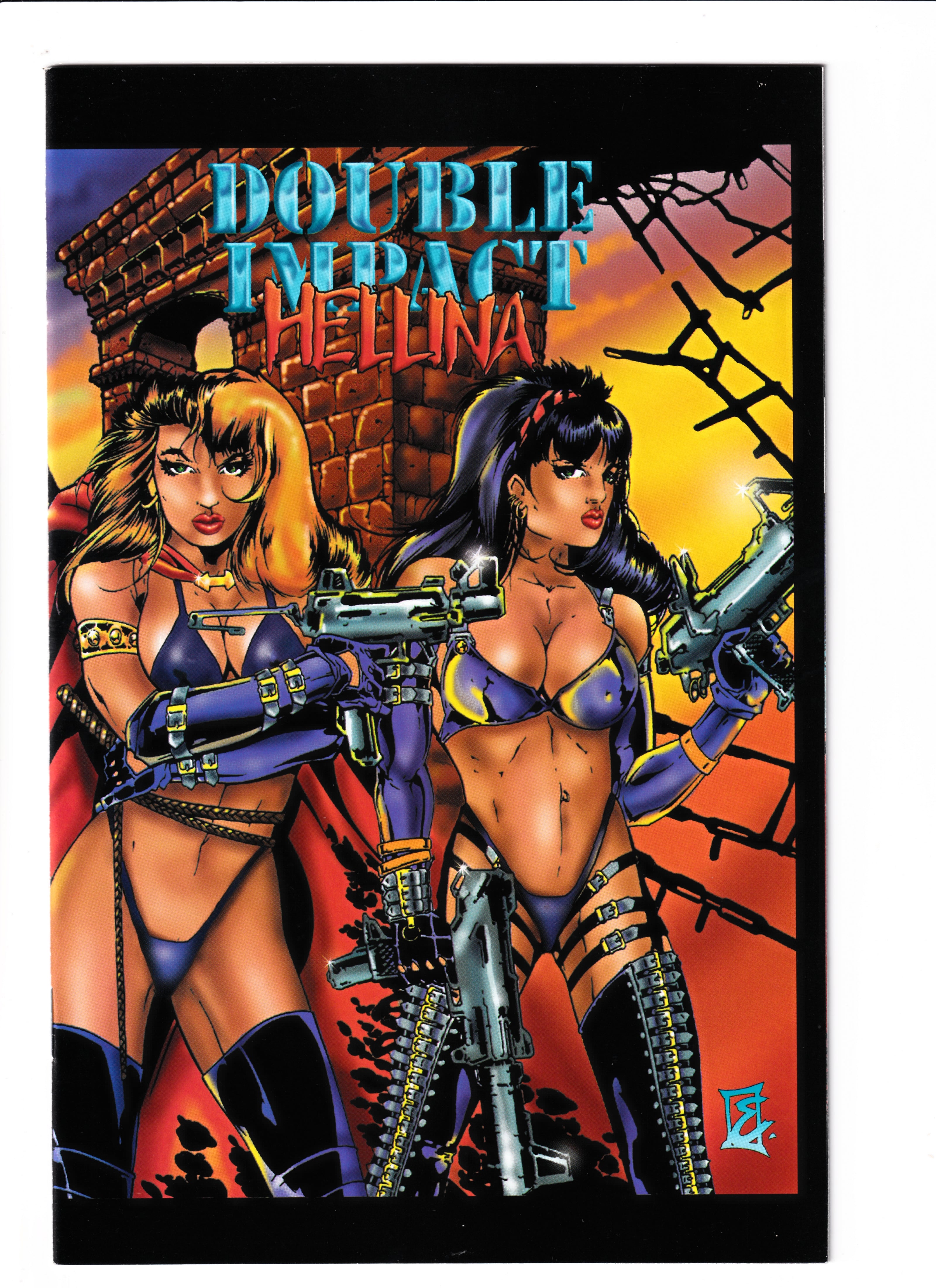 Double Impact / Hellina #1 NM (9.2) 1996)