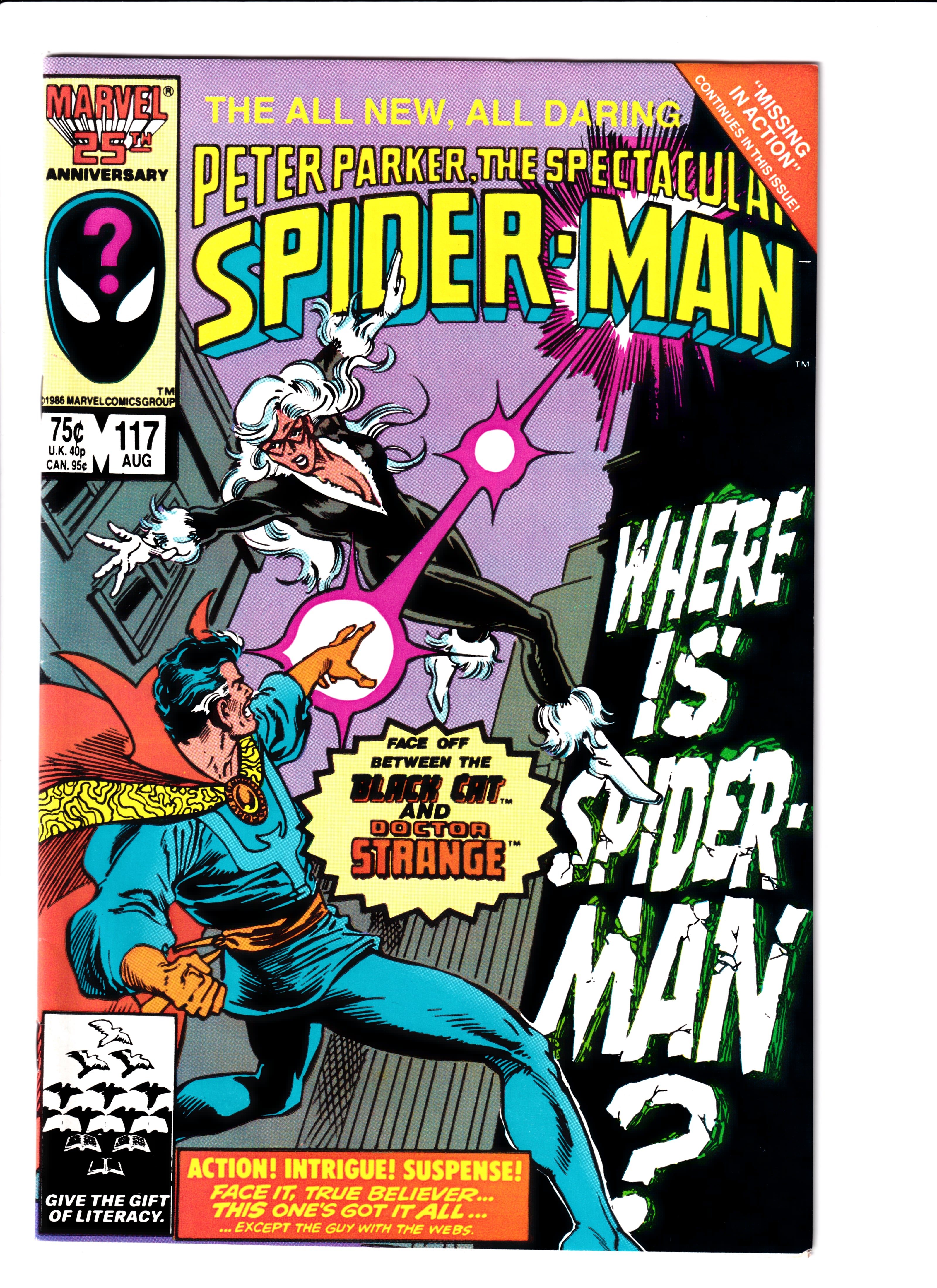 Spectacular Spider-Man #117 NM (9.2) (1986)