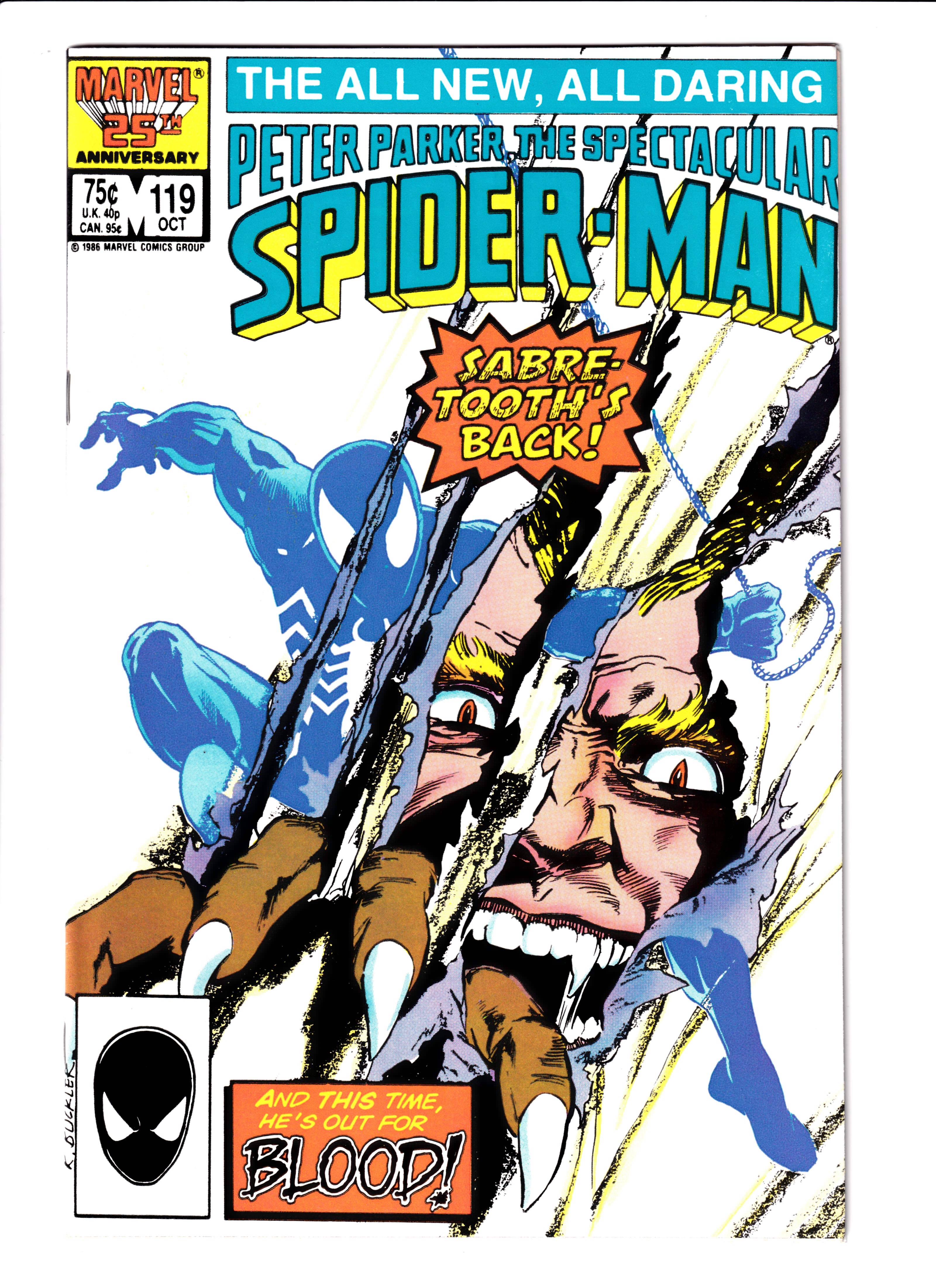 Spectacular Spider-Man #119 NM (9.2) (1986)