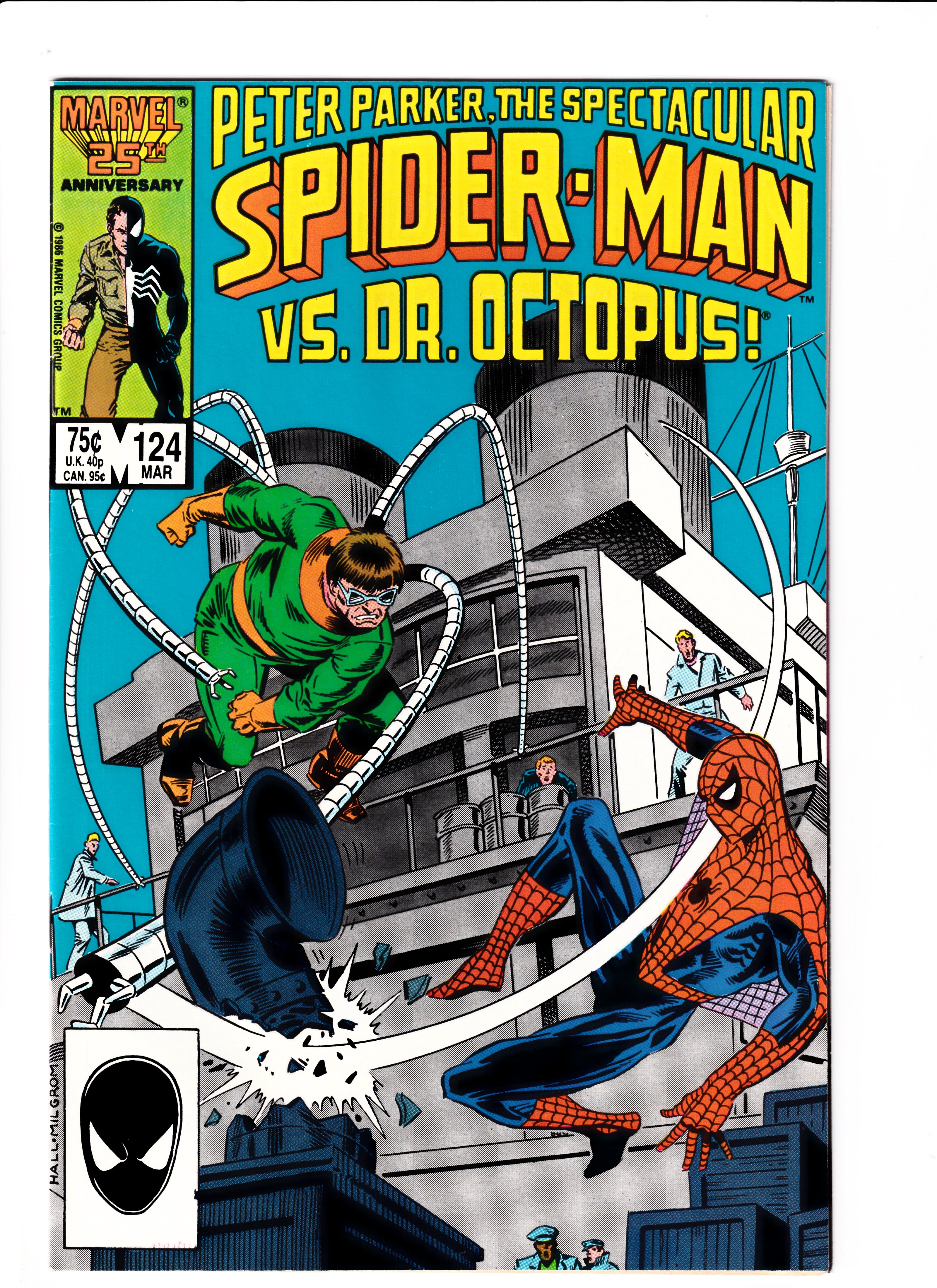 Spectacular Spider-Man #124 NM (9.4) (1987)