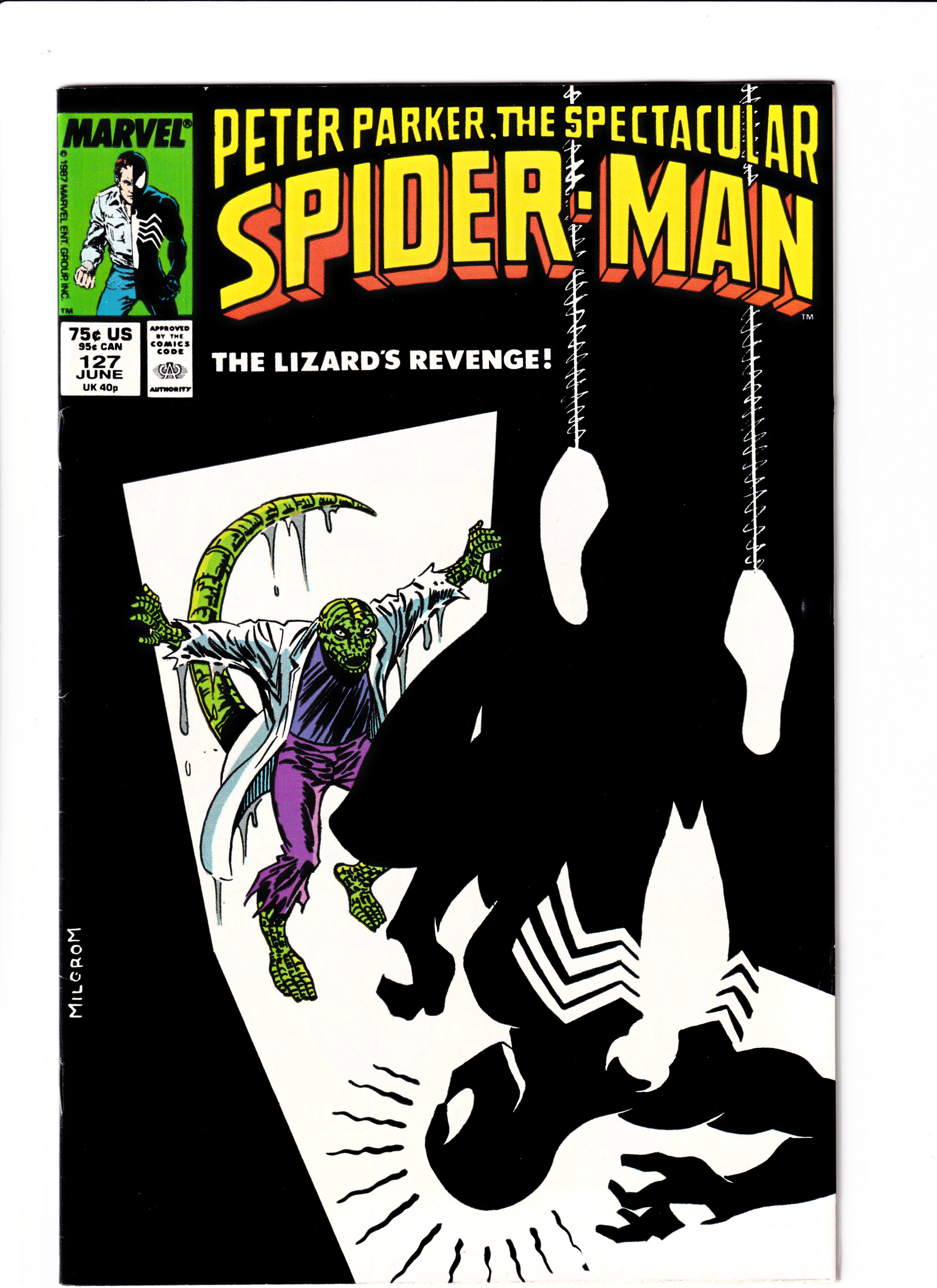 Spectacular Spider-Man #127 VF (8.5) (1987)
