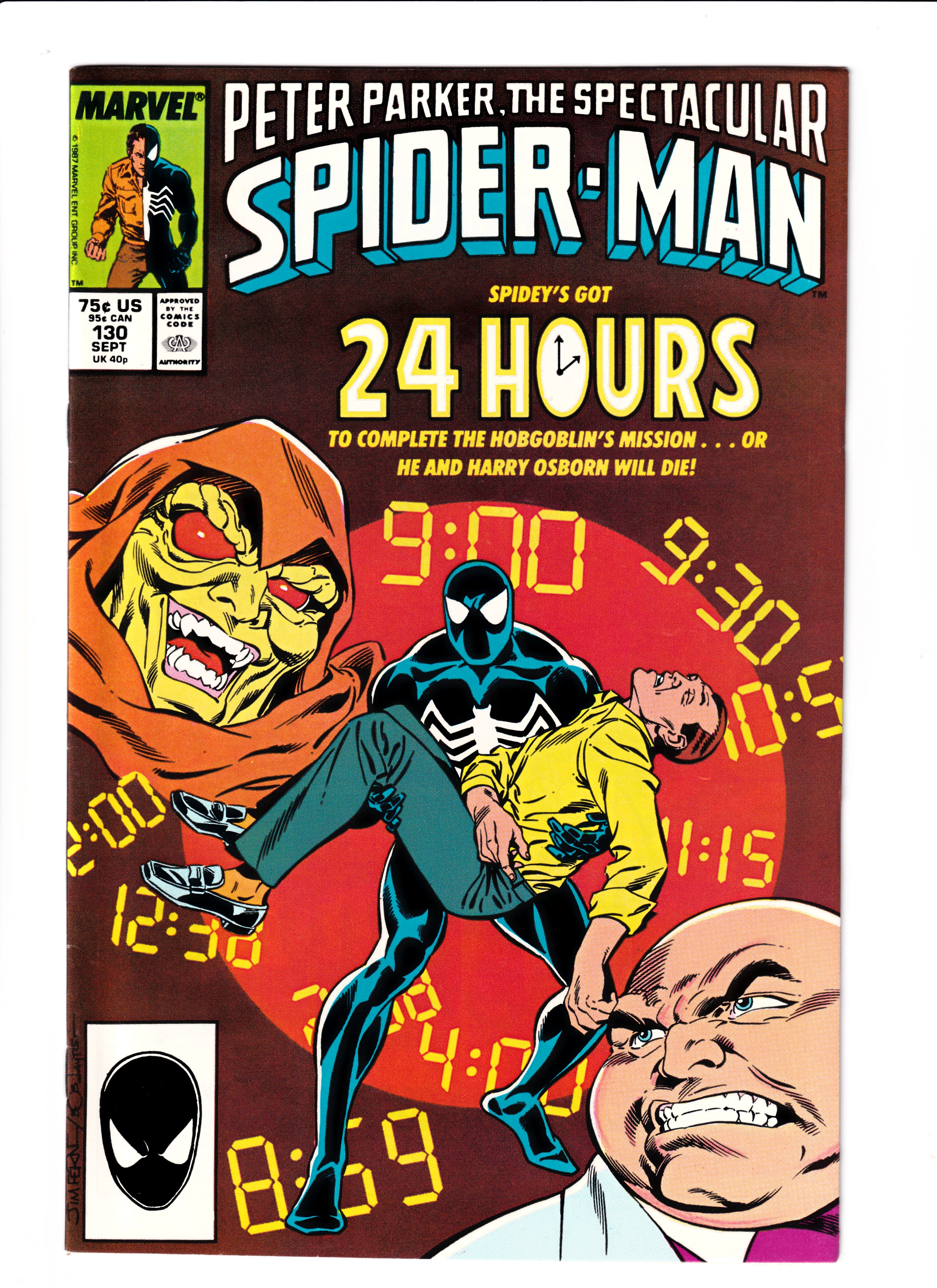 Spectacular Spider-Man #130 NM (9.0) (1987)