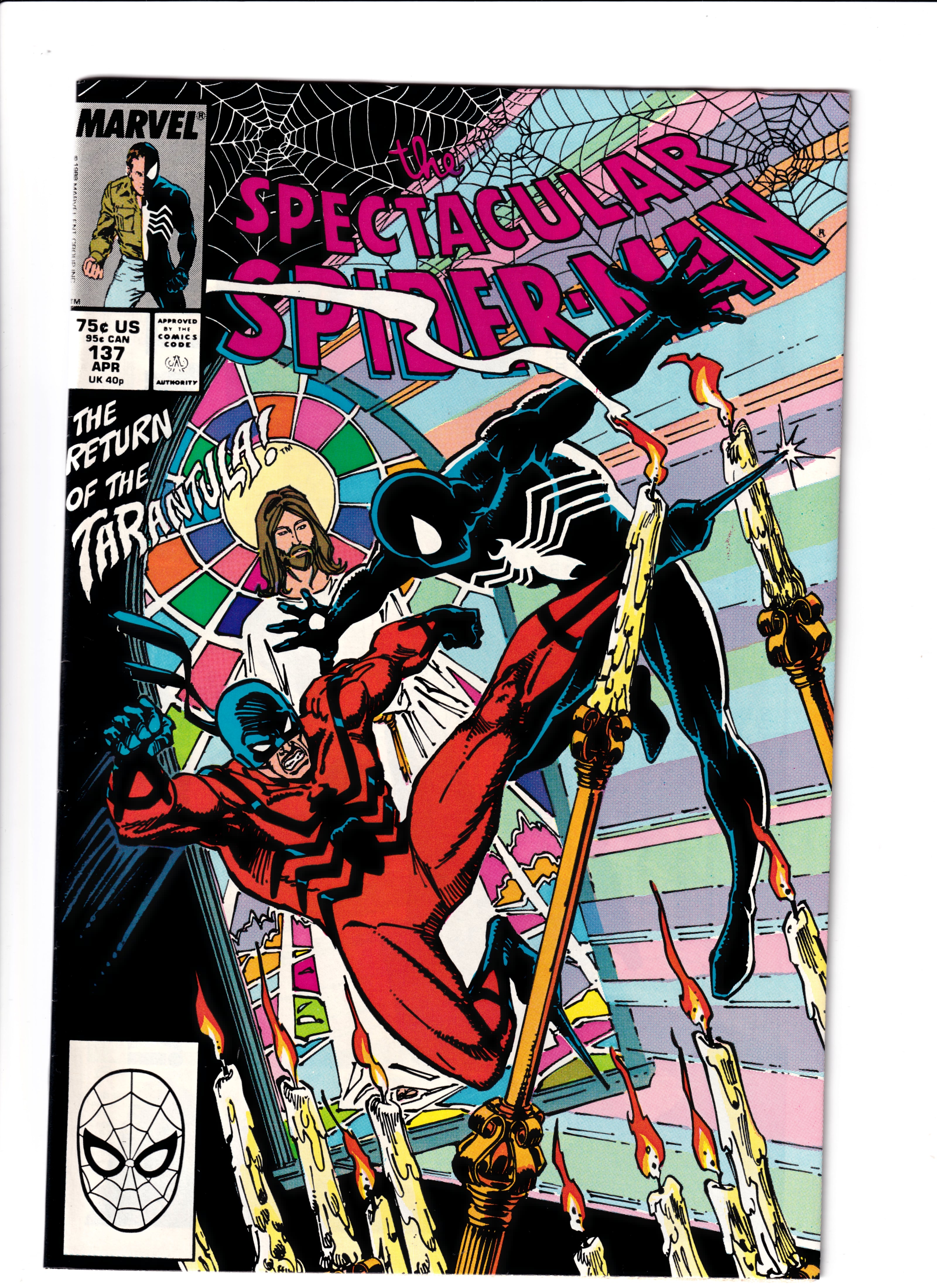 Spectacular Spider-Man #137 NM (9.2) (1988)