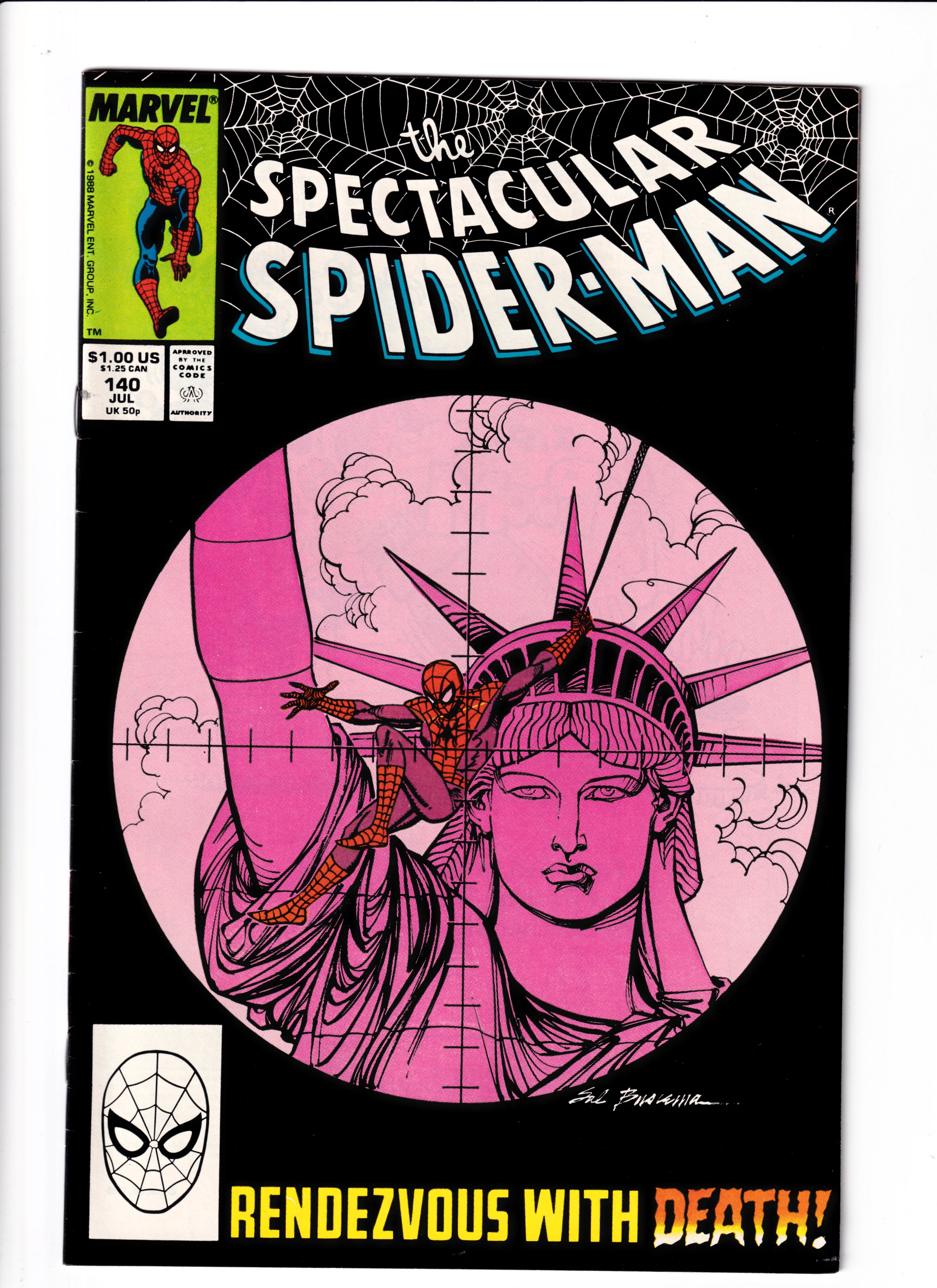 Spectacular Spider-Man #140 NM (9.0) (1988)