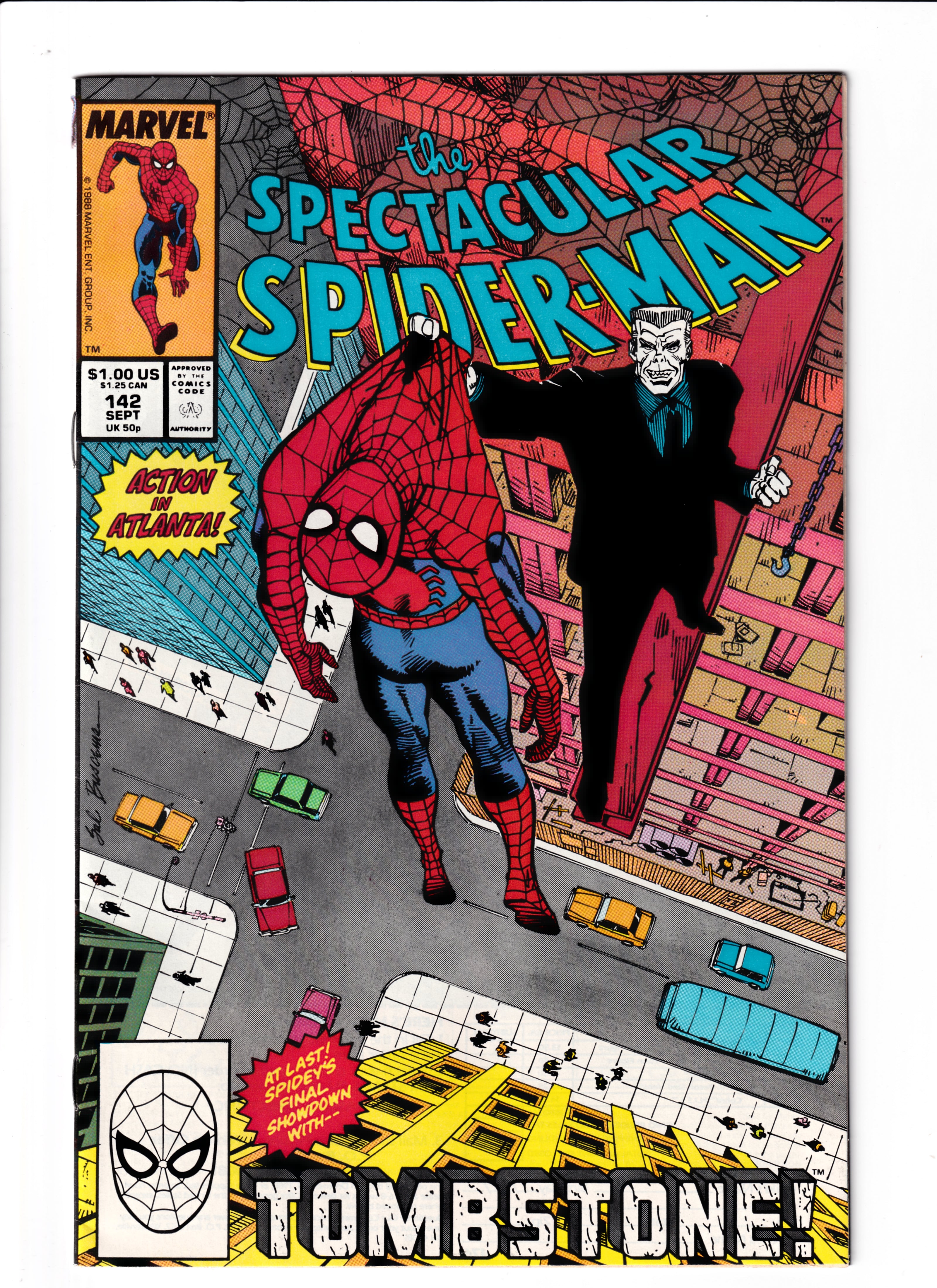 Spectacular Spider-Man #142 NM (9.2) (1988)