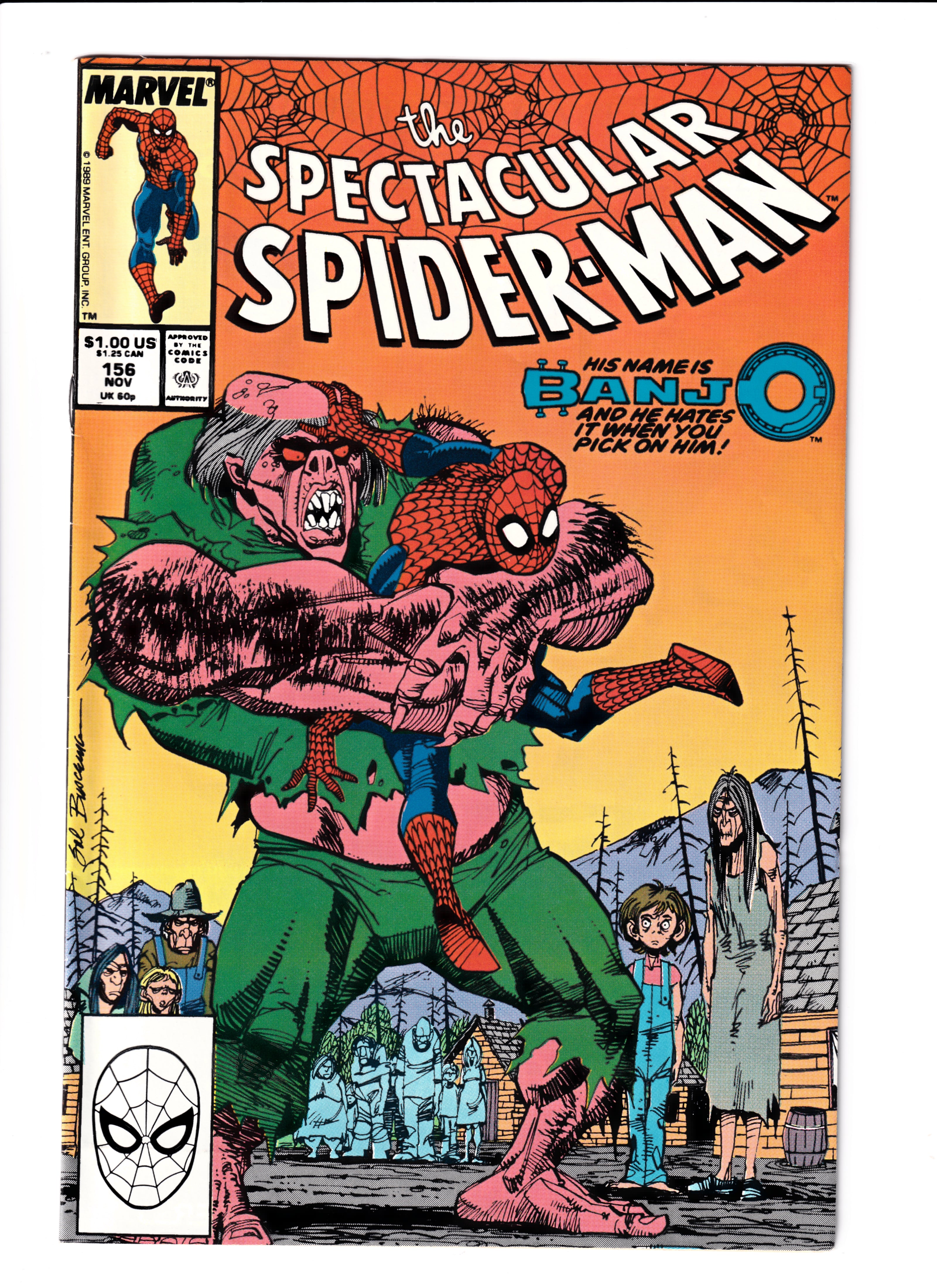 Spectacular Spider-Man #156 NM (9.0) (1989)