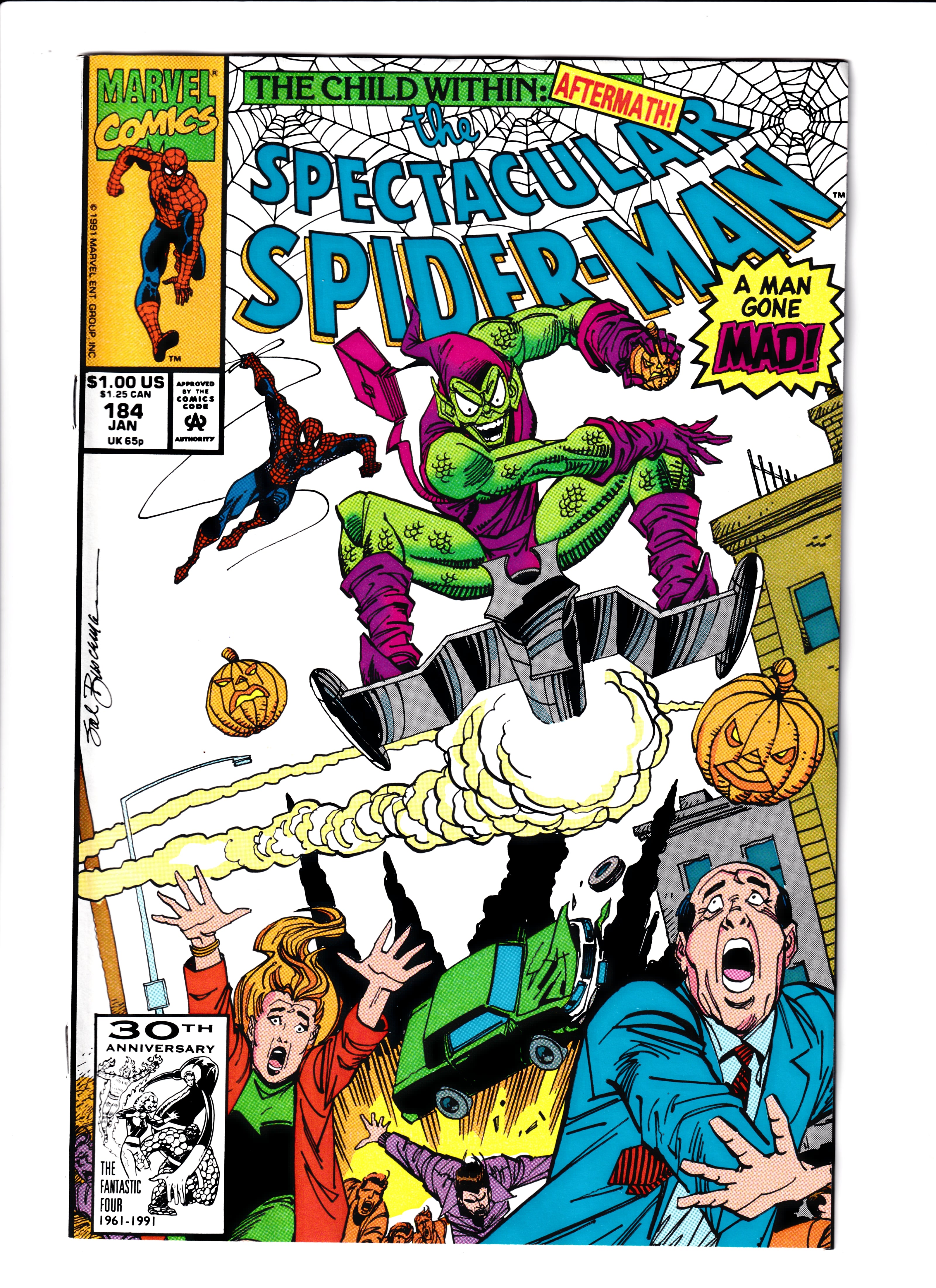 Spectacular Spider-Man #184 NM (9.0) (1992)