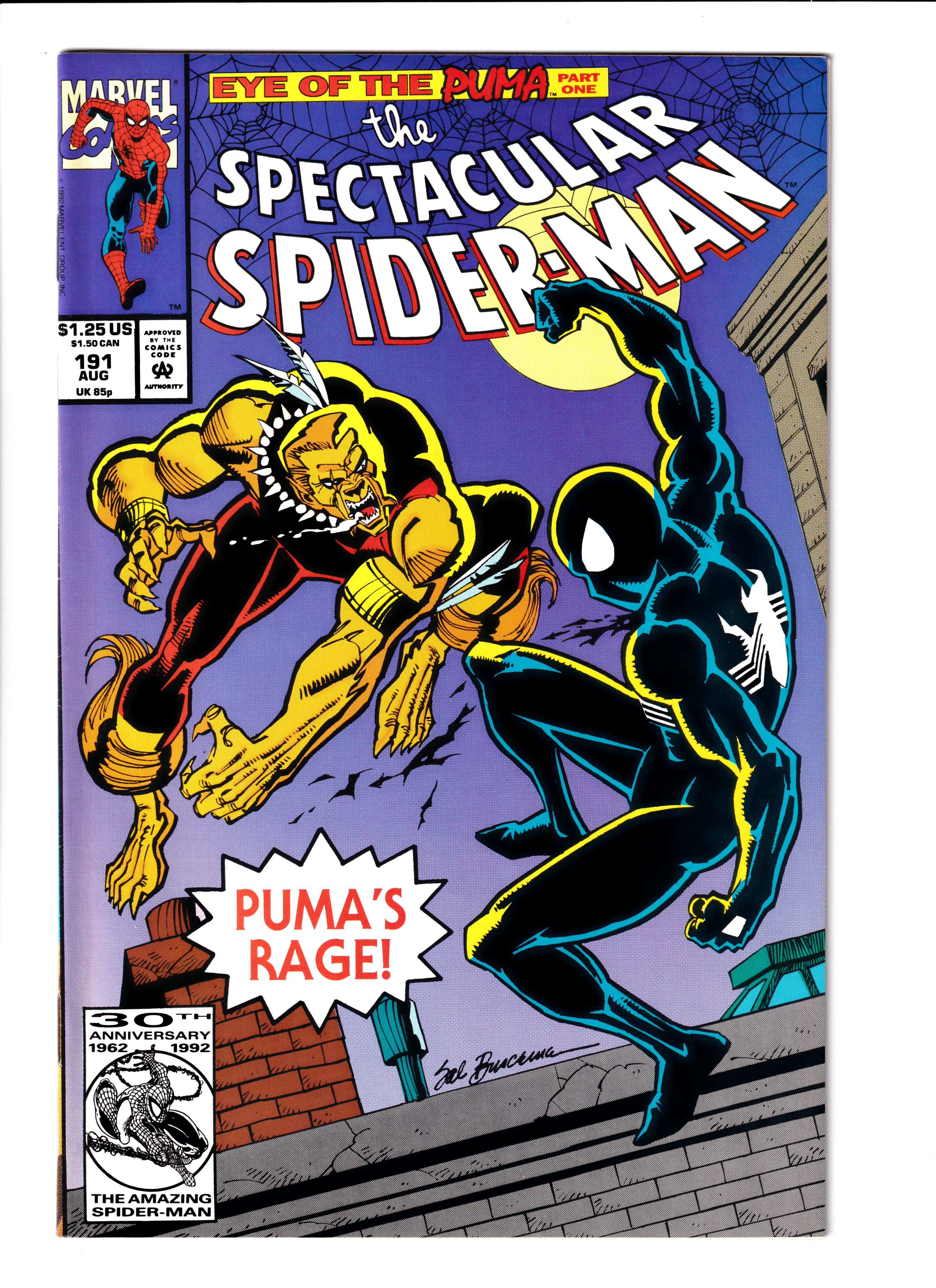 Spectacular Spider-Man #191 NM (9.2) (1992)