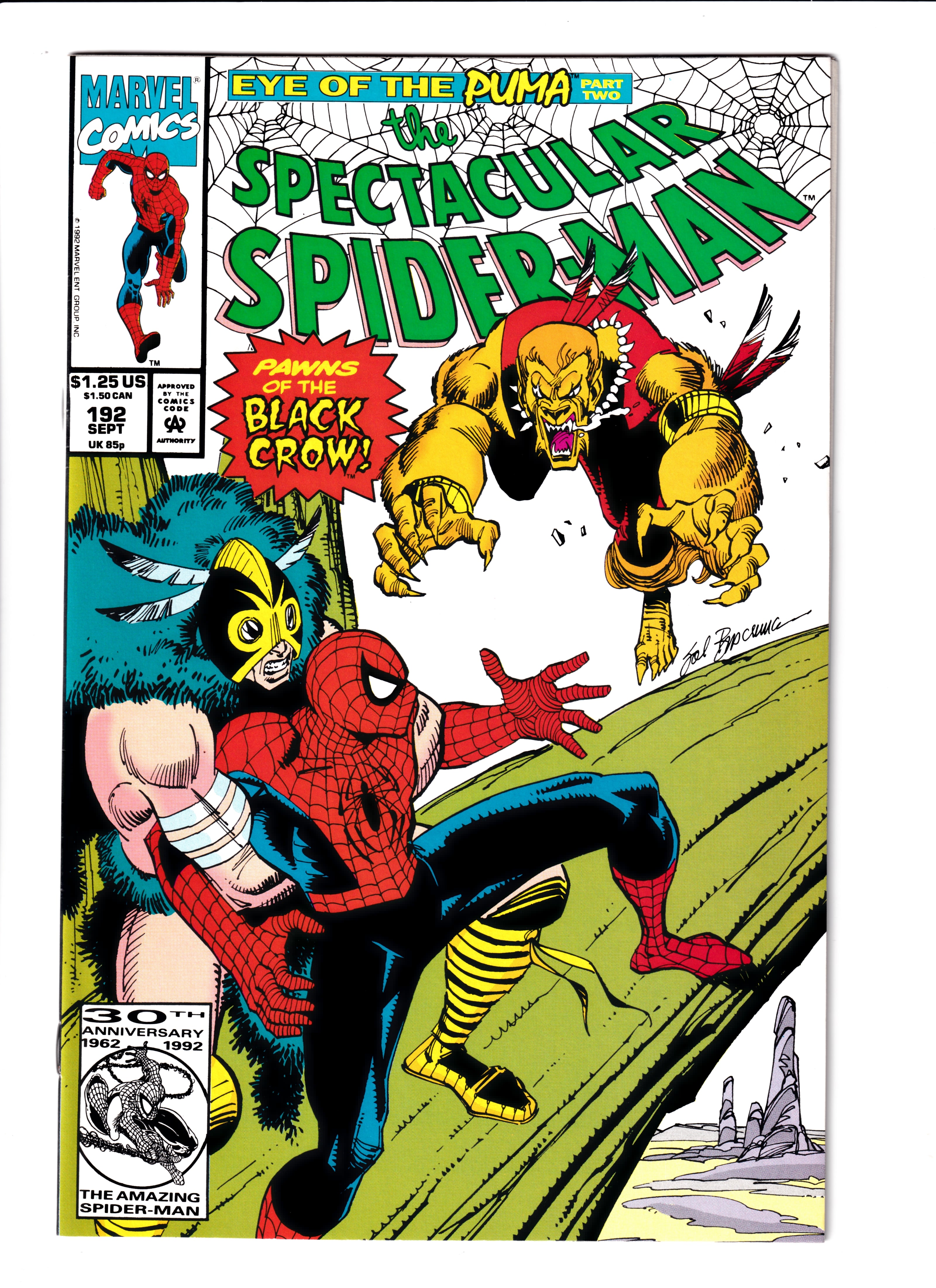 Spectacular Spider-Man #192 NM (9.4) (1992)