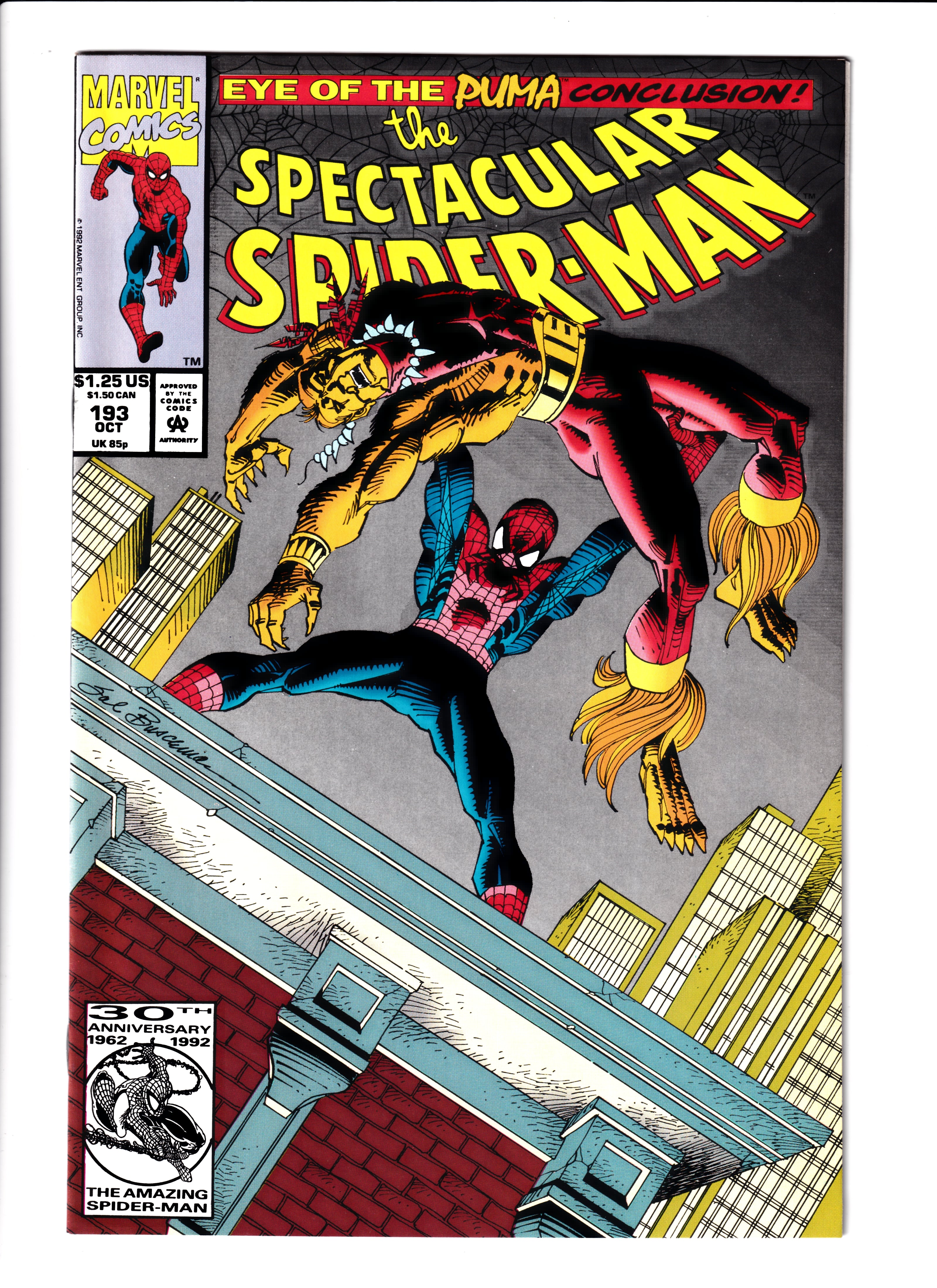 Spectacular Spider-Man #193 NM (9.2) (1992)