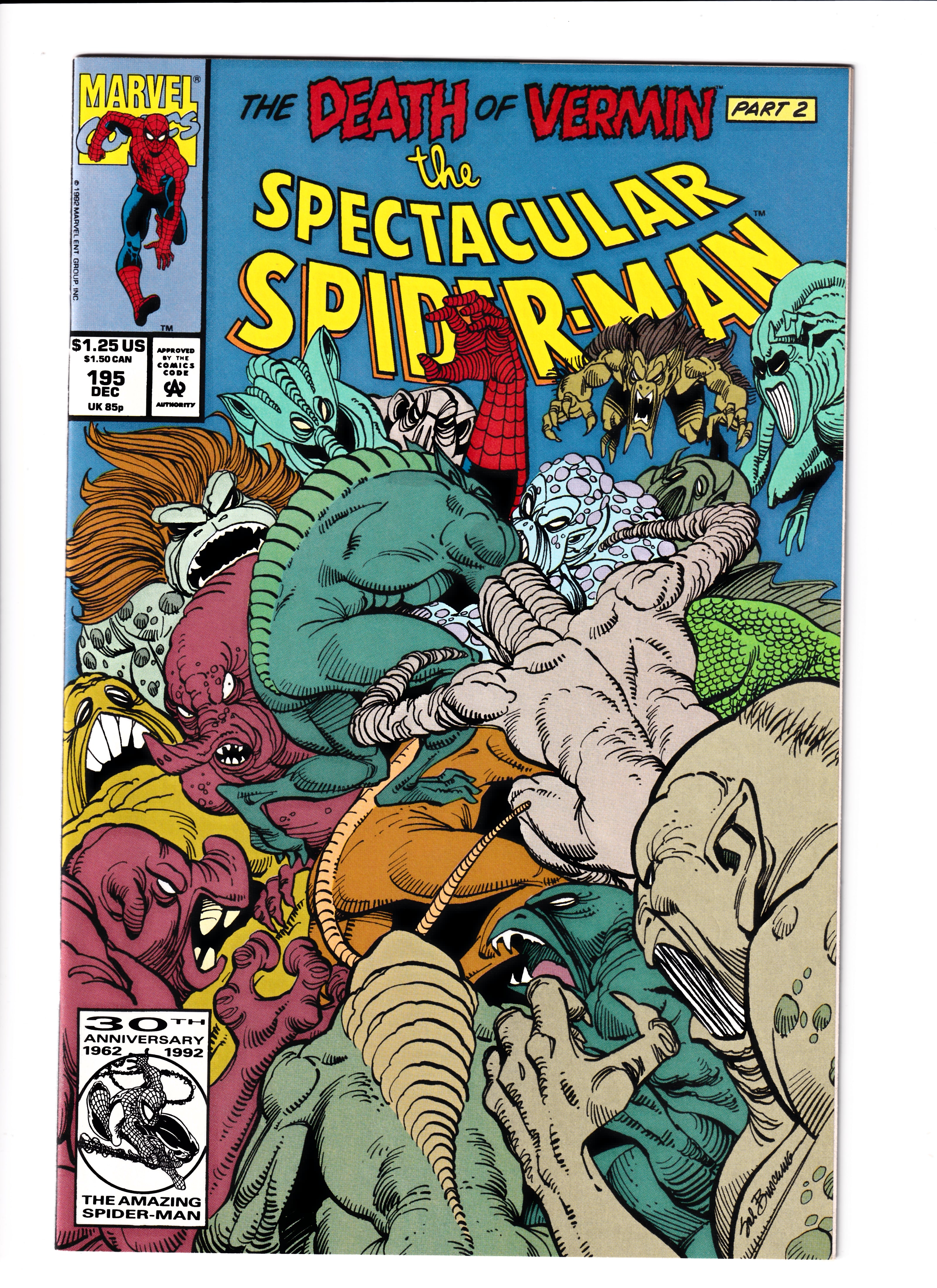 Spectacular Spider-Man #195 NM (9.2) (1992)