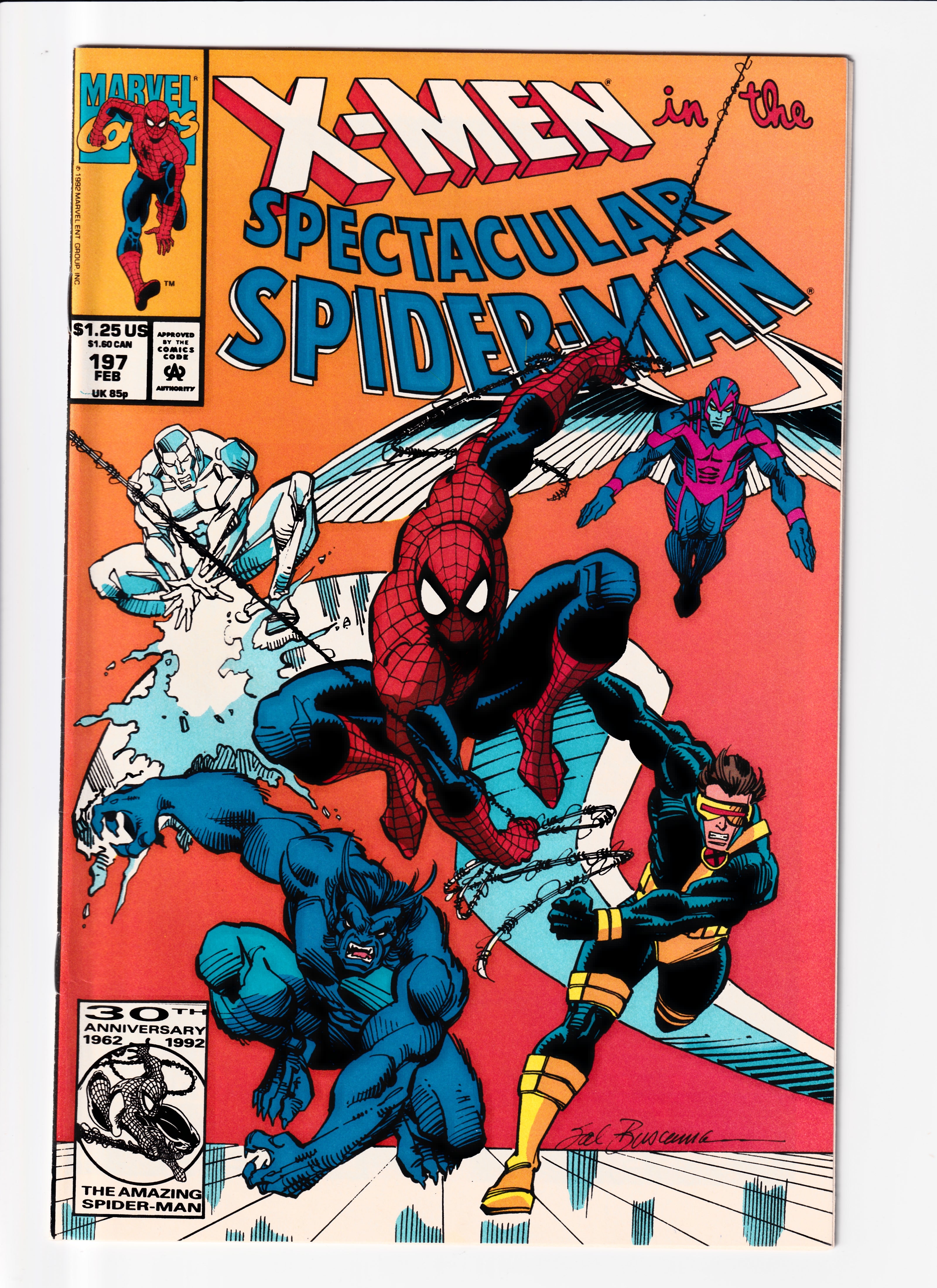 Spectacular Spider-Man #197 VF (8.5) (1992)