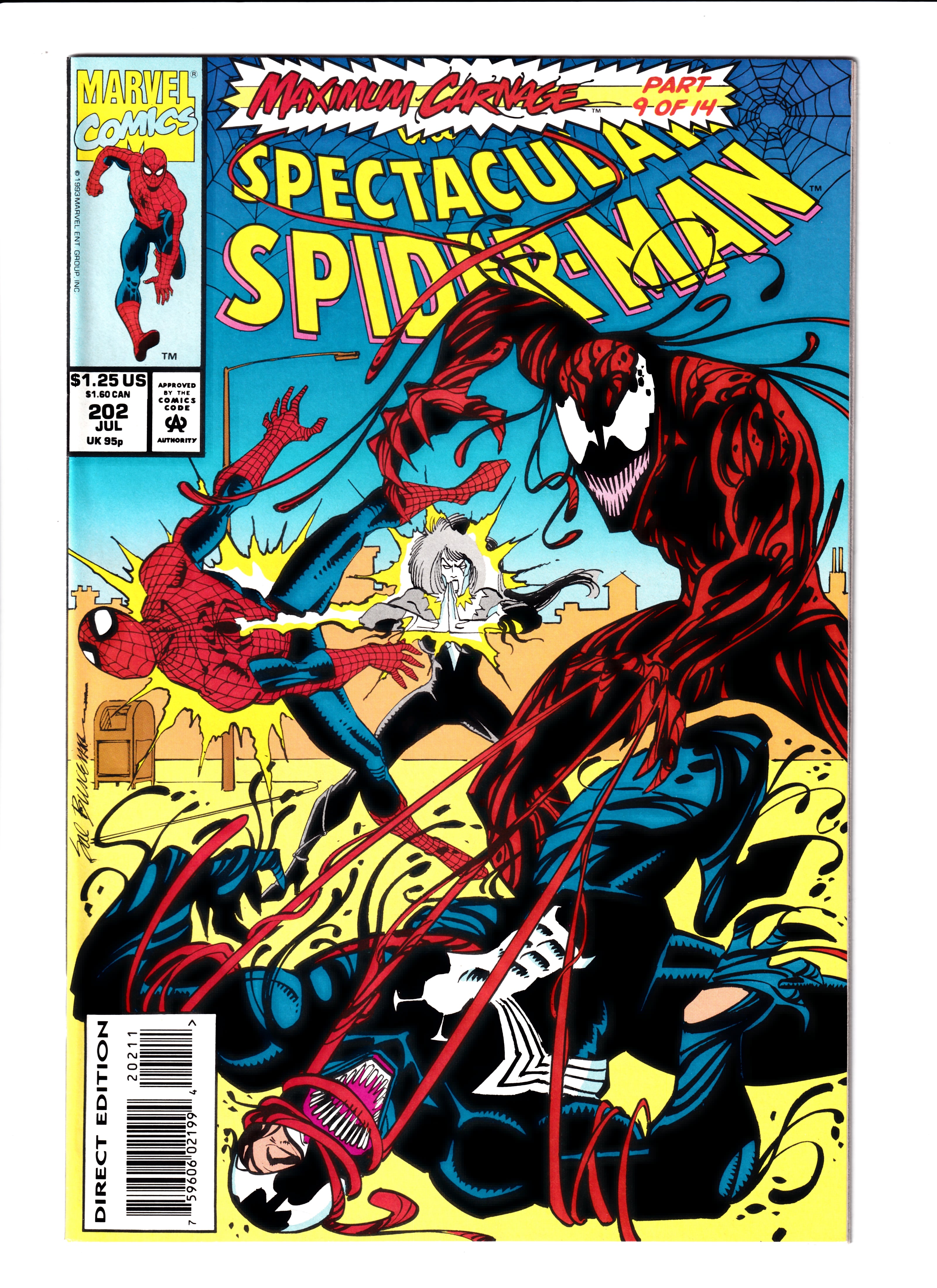 Spectacular Spider-Man #201 VF(8.5) (1992)