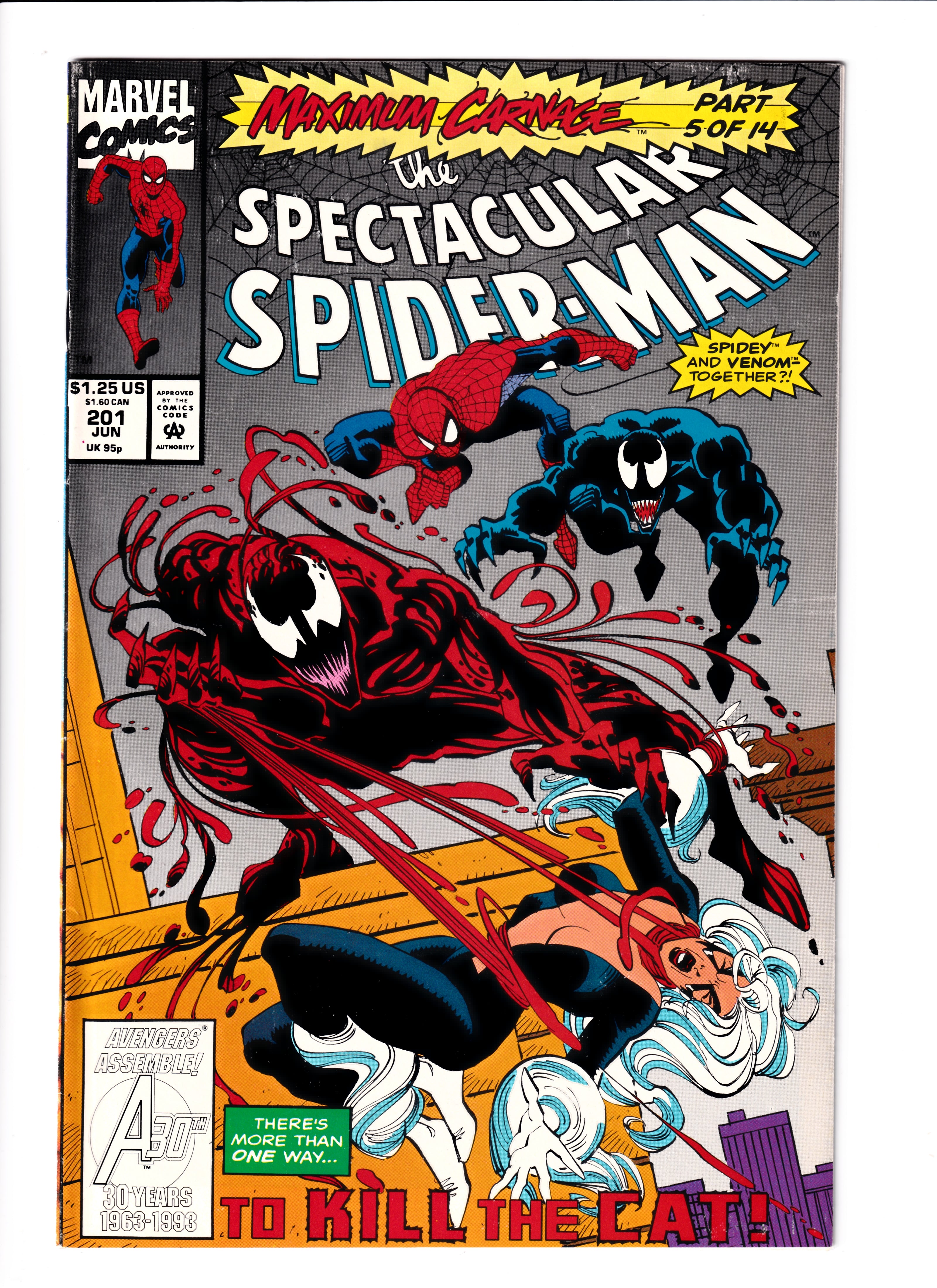 Spectacular Spider-Man #202 NM (9.2) (1992)