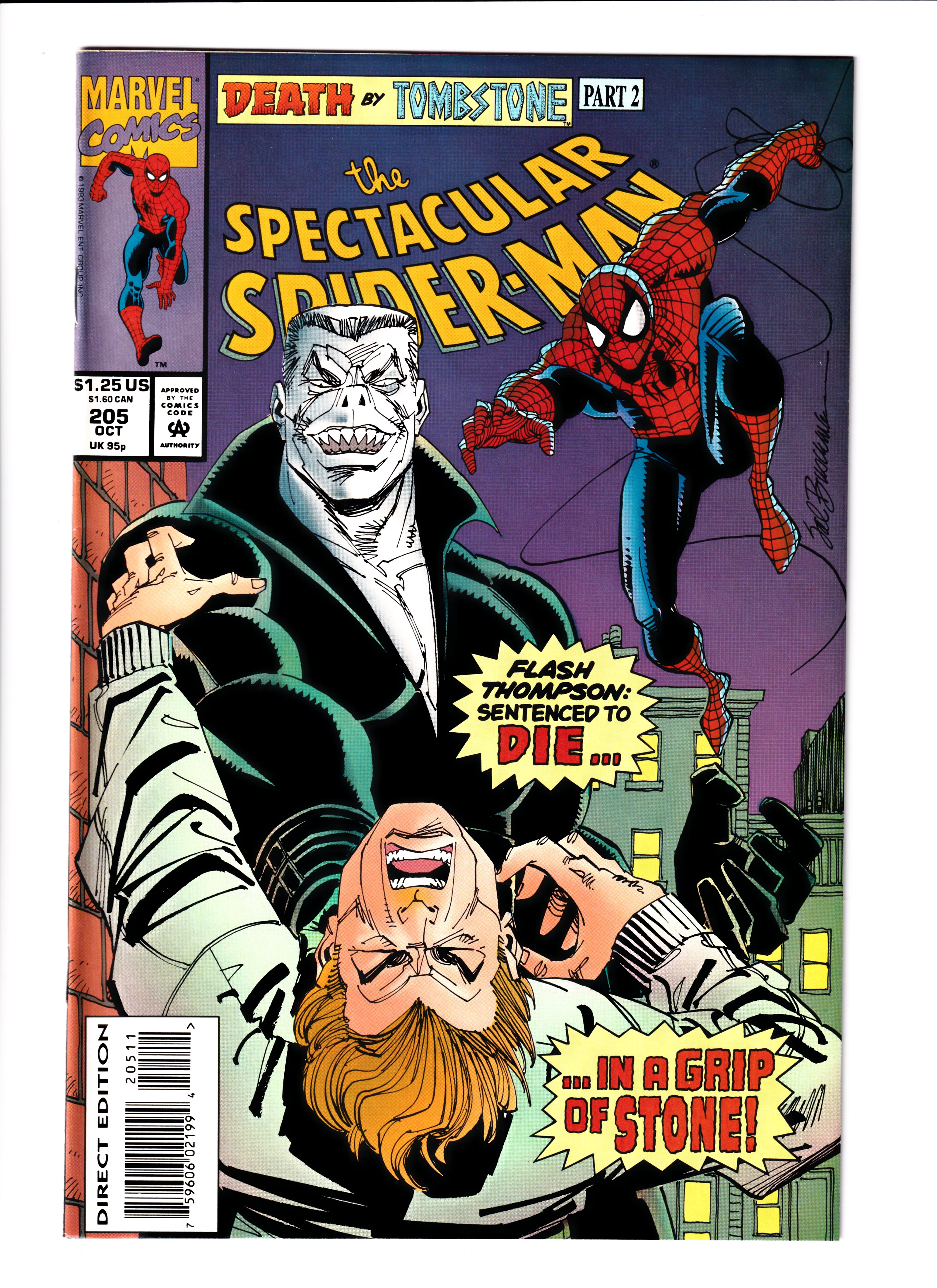 Spectacular Spider-Man #205 NM (9.0) (1992)