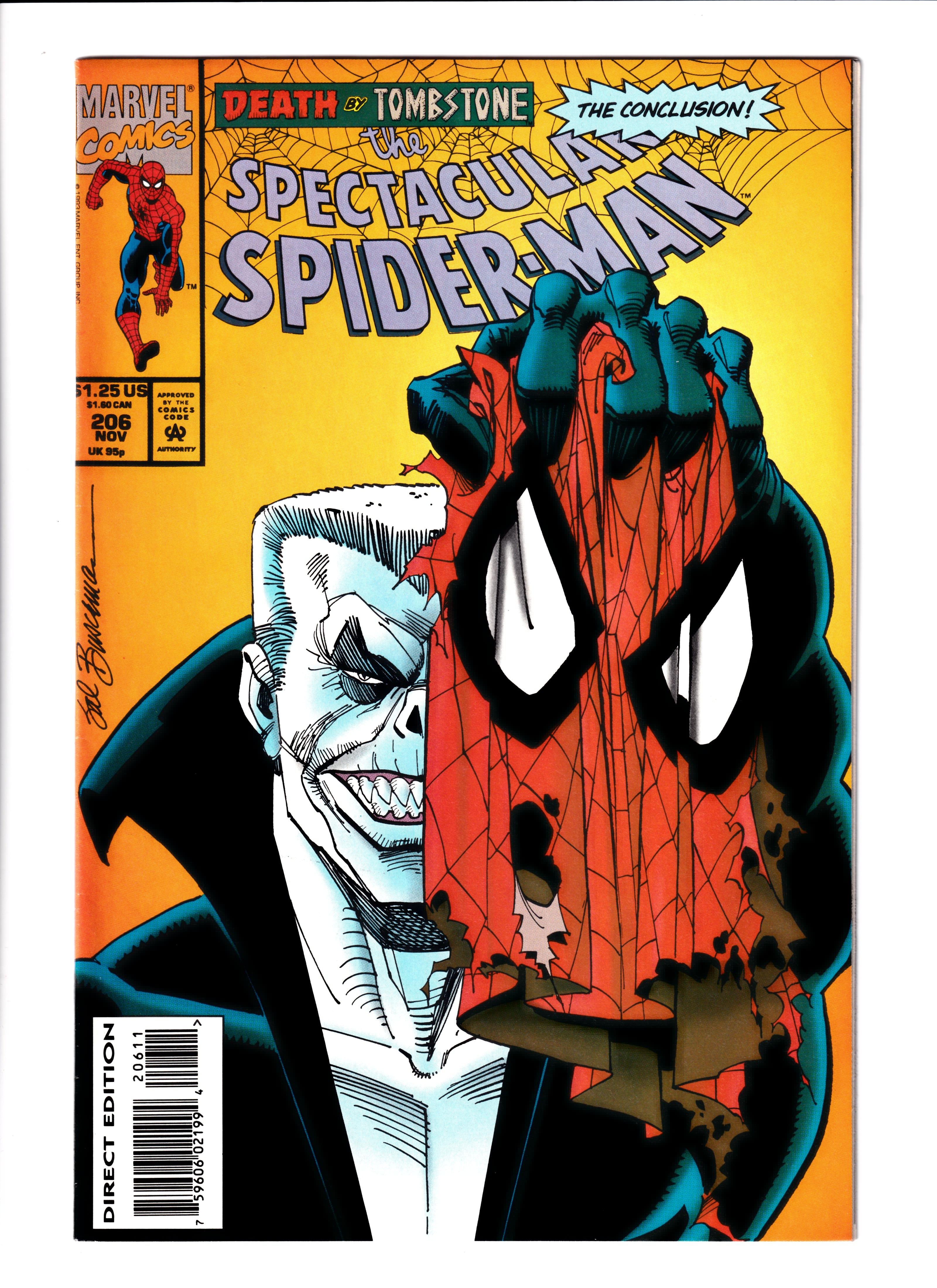 Spectacular Spider-Man #206 NM (9.0) (1992)