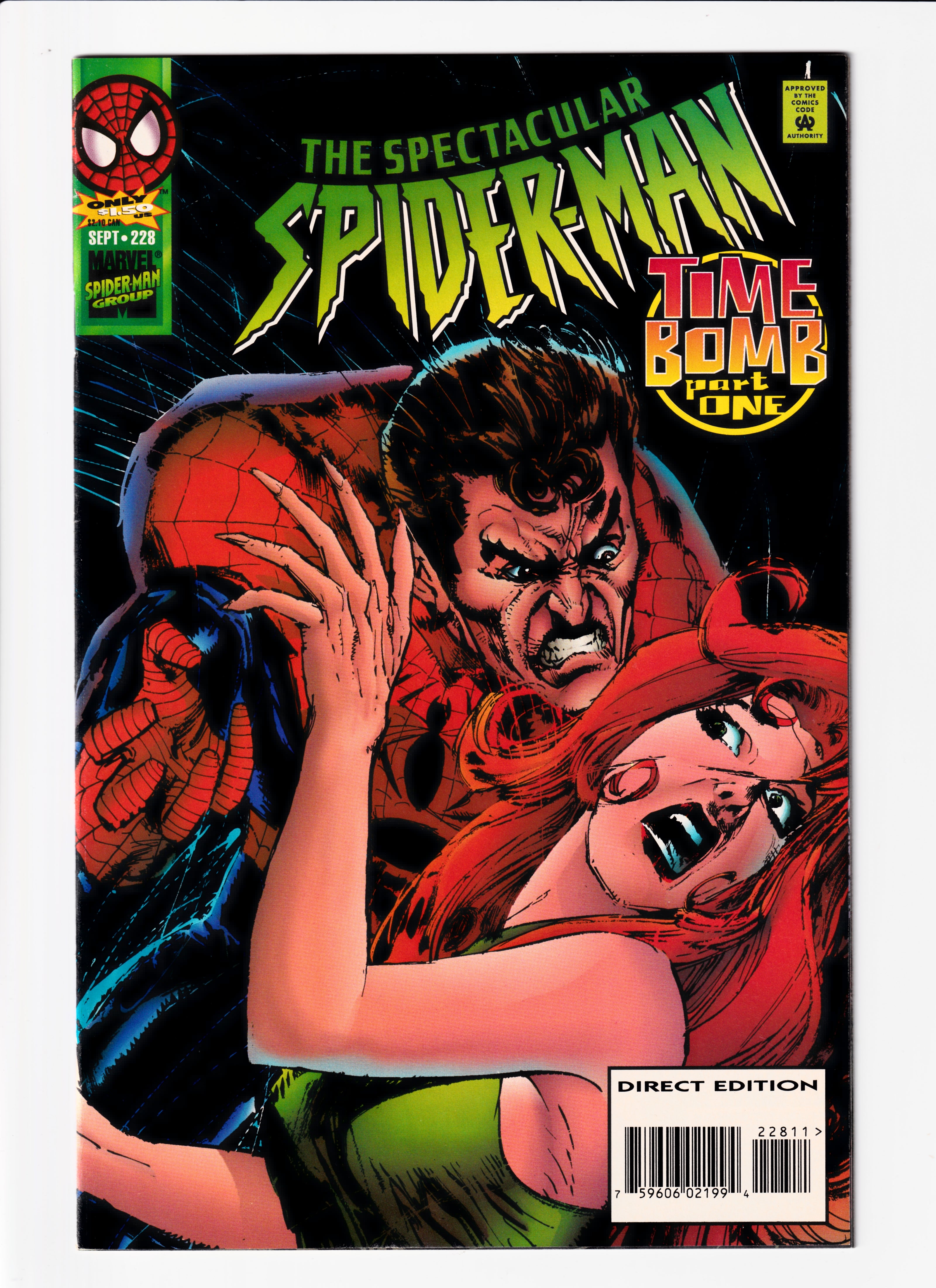 Spectacular Spider-Man #228 NM (9.2) (1992)