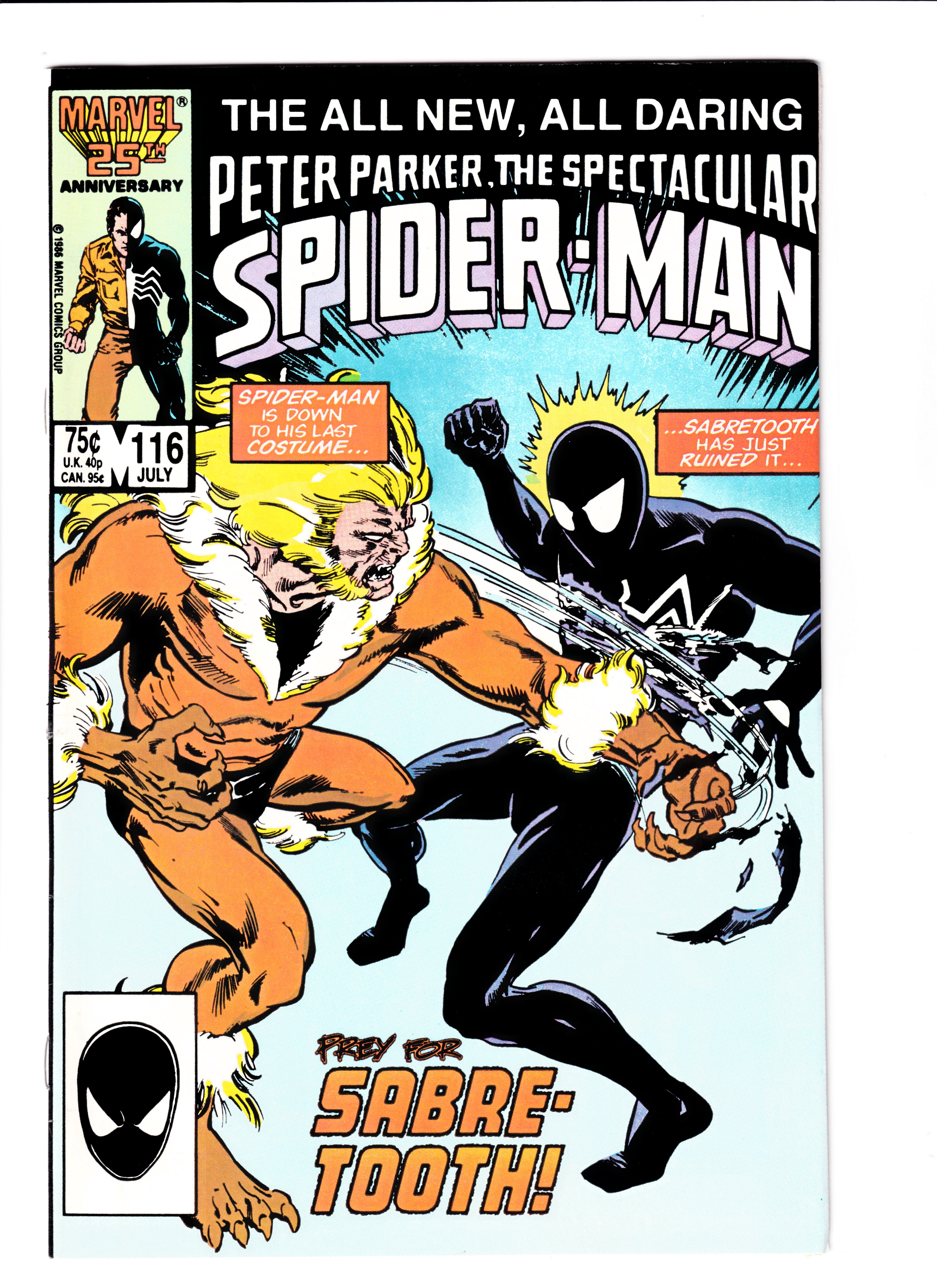Spectacular Spider-Man #116 NM (9.2) (1986)