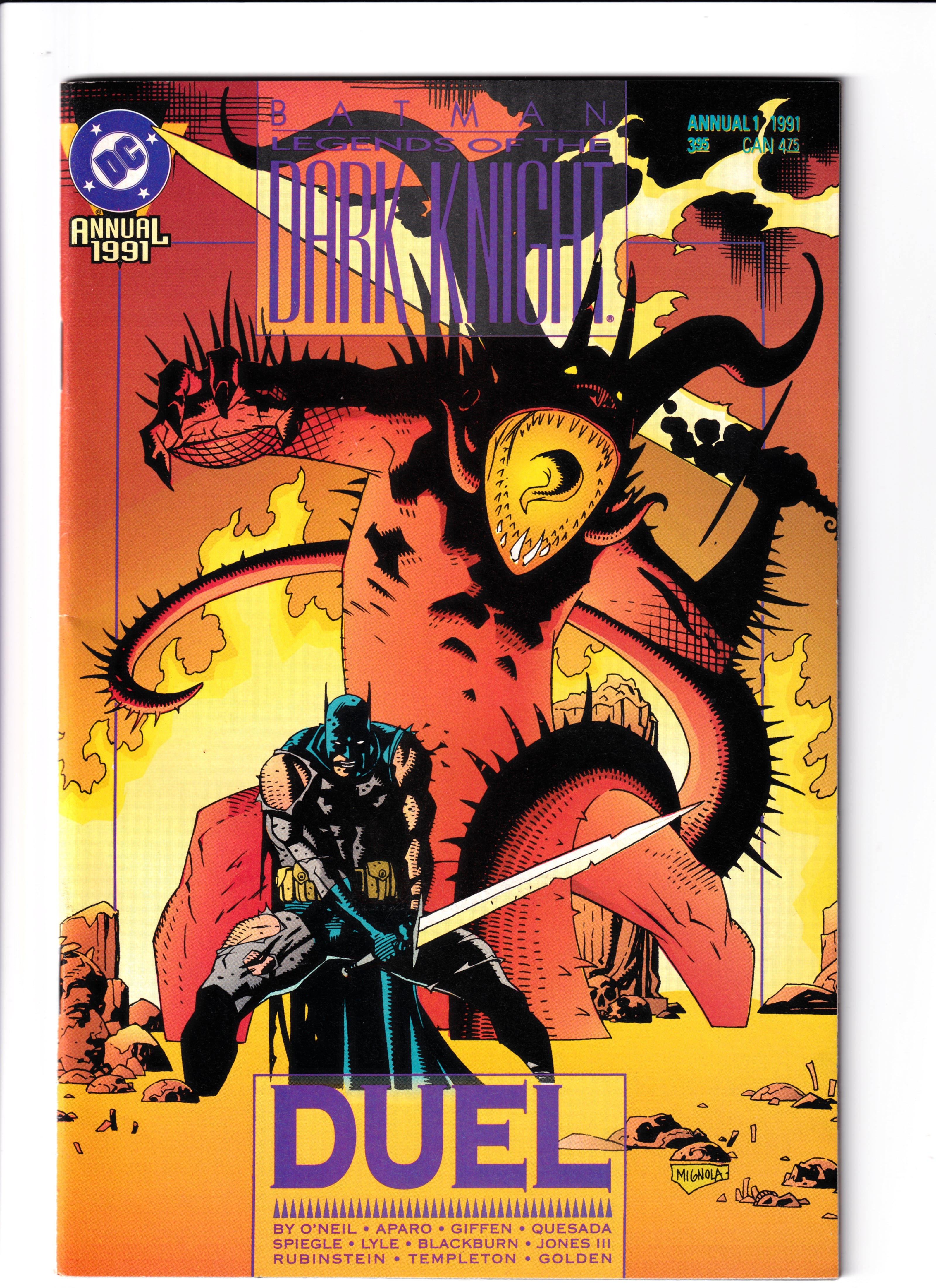 Legends of the Dark Knight Annual #1 NM (9.2) (1991)