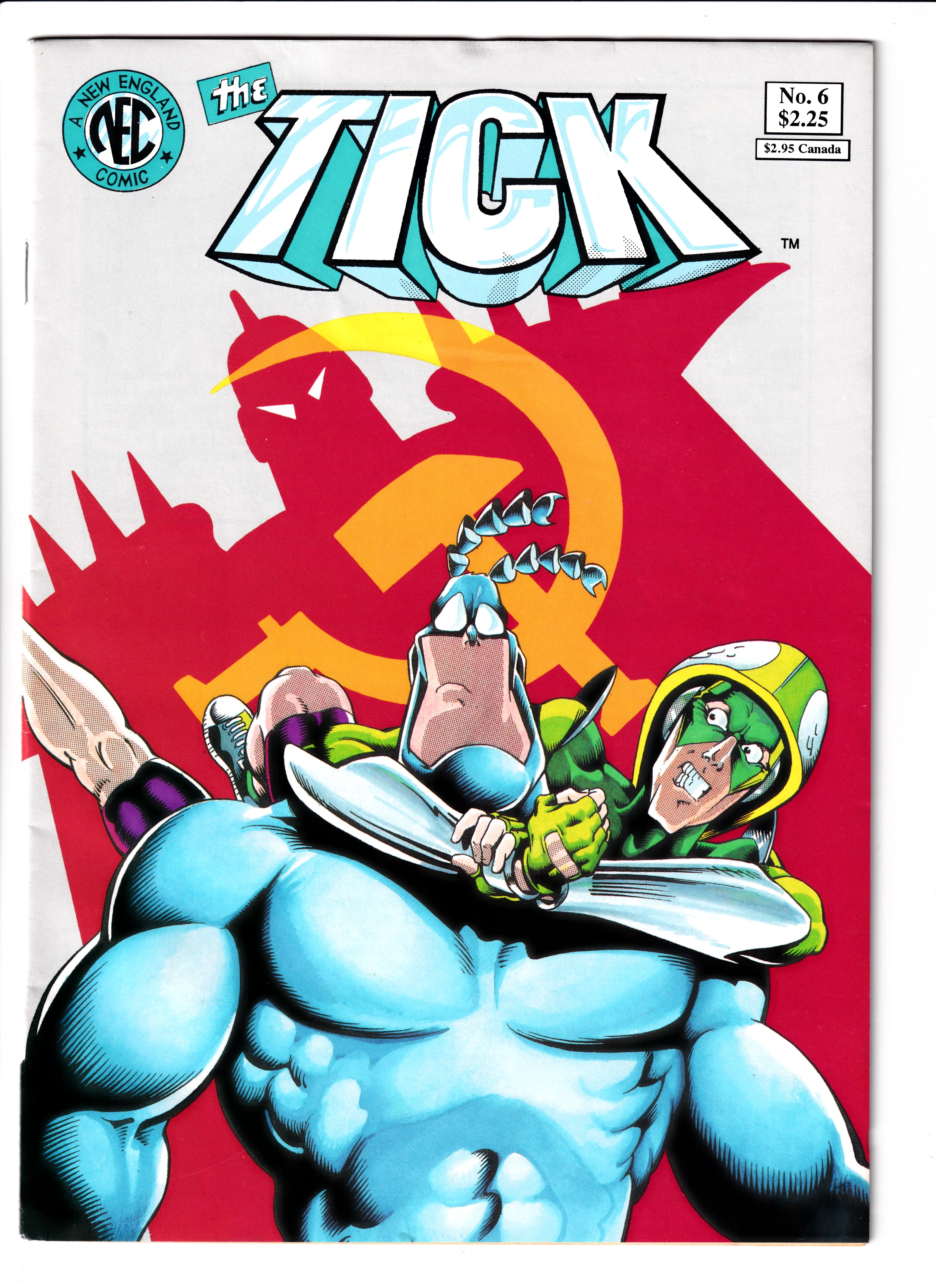 The Tick #6 VF (7.5) (1989)