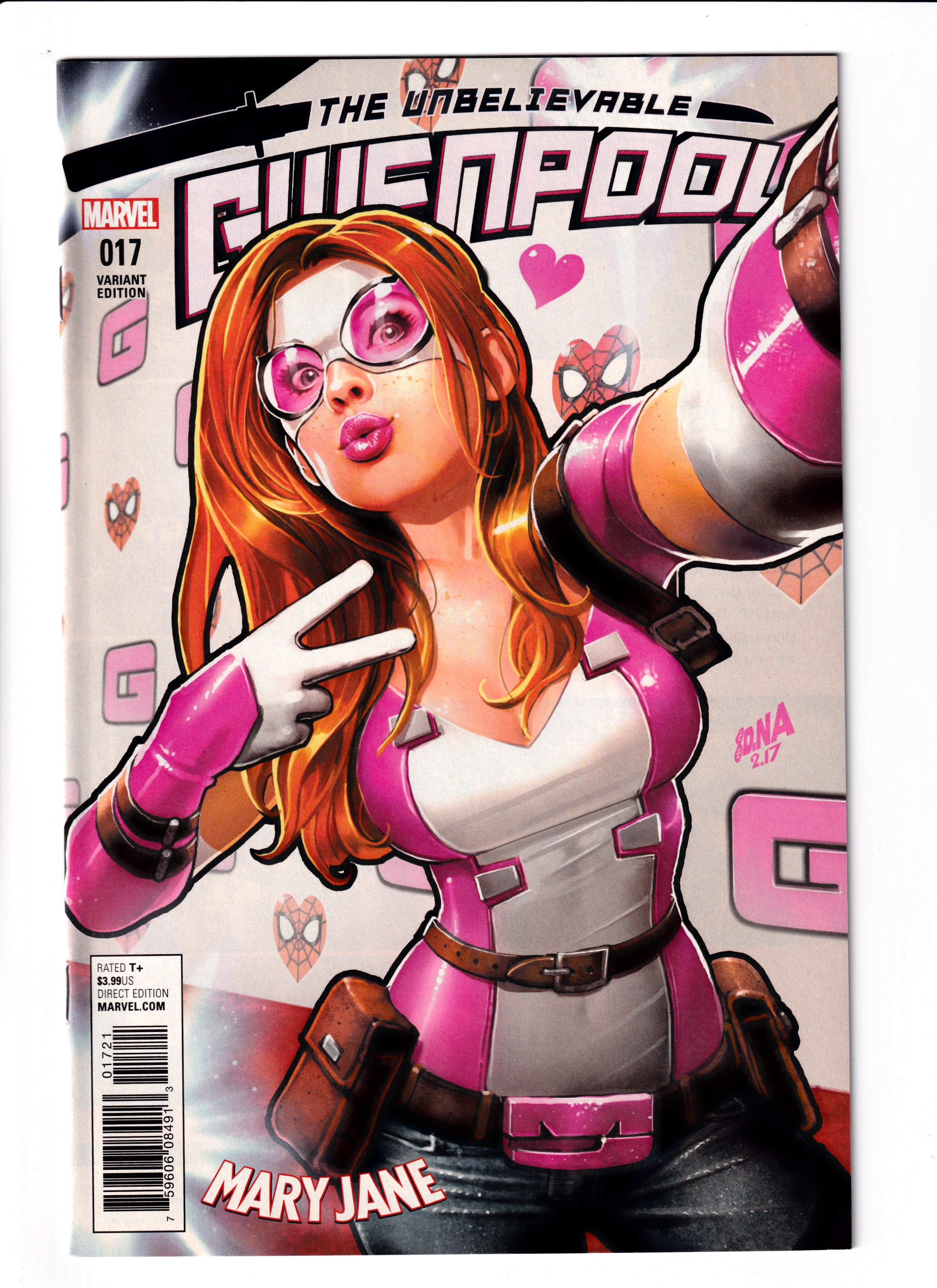 The Unbelievable Gwenpool #17 Nakayama Var. NM (9.6) (2017)