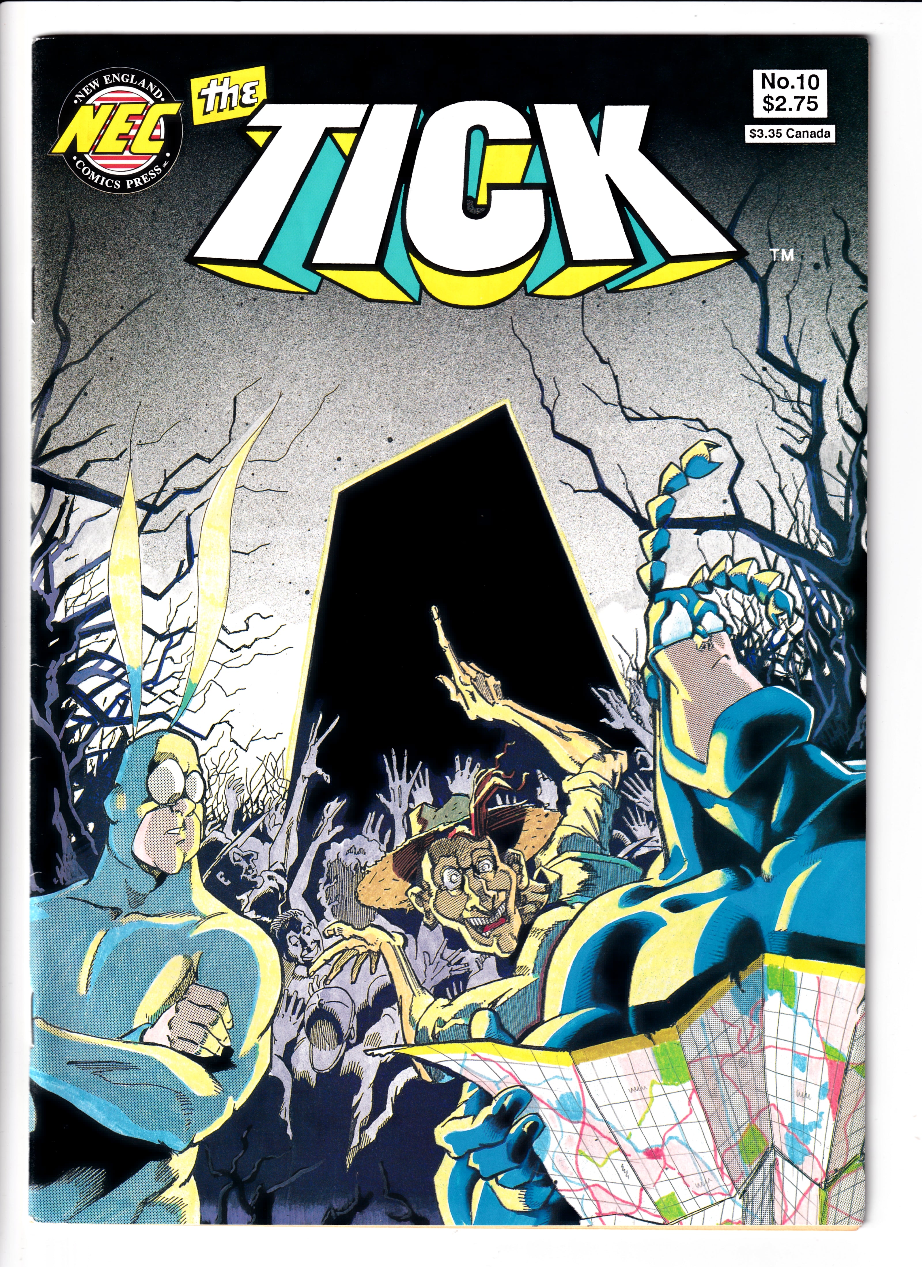 The Tick #10 VF (8.5) (1991)