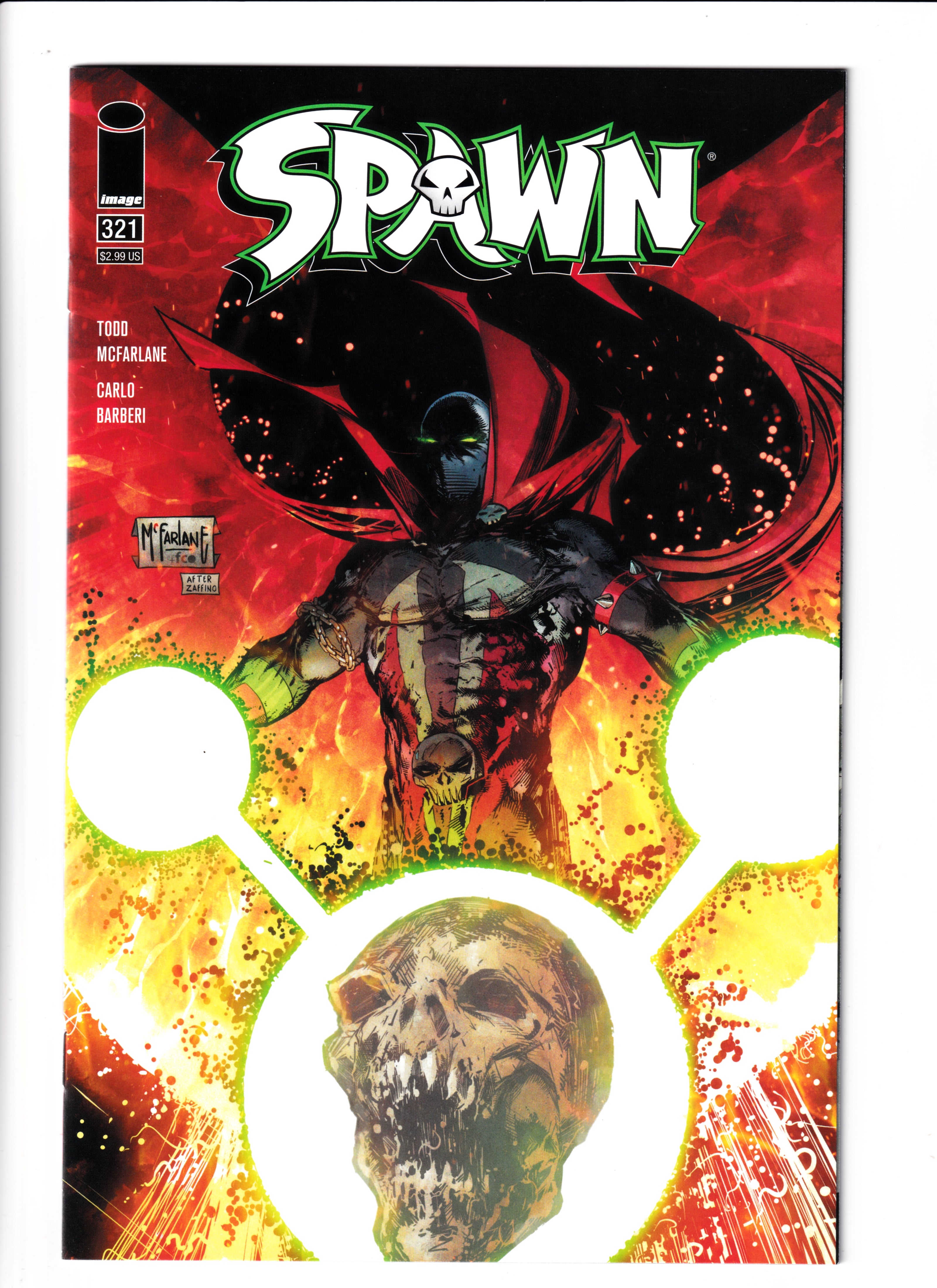 Spawn #321 McFarlane Var NM (9.8) (2021)