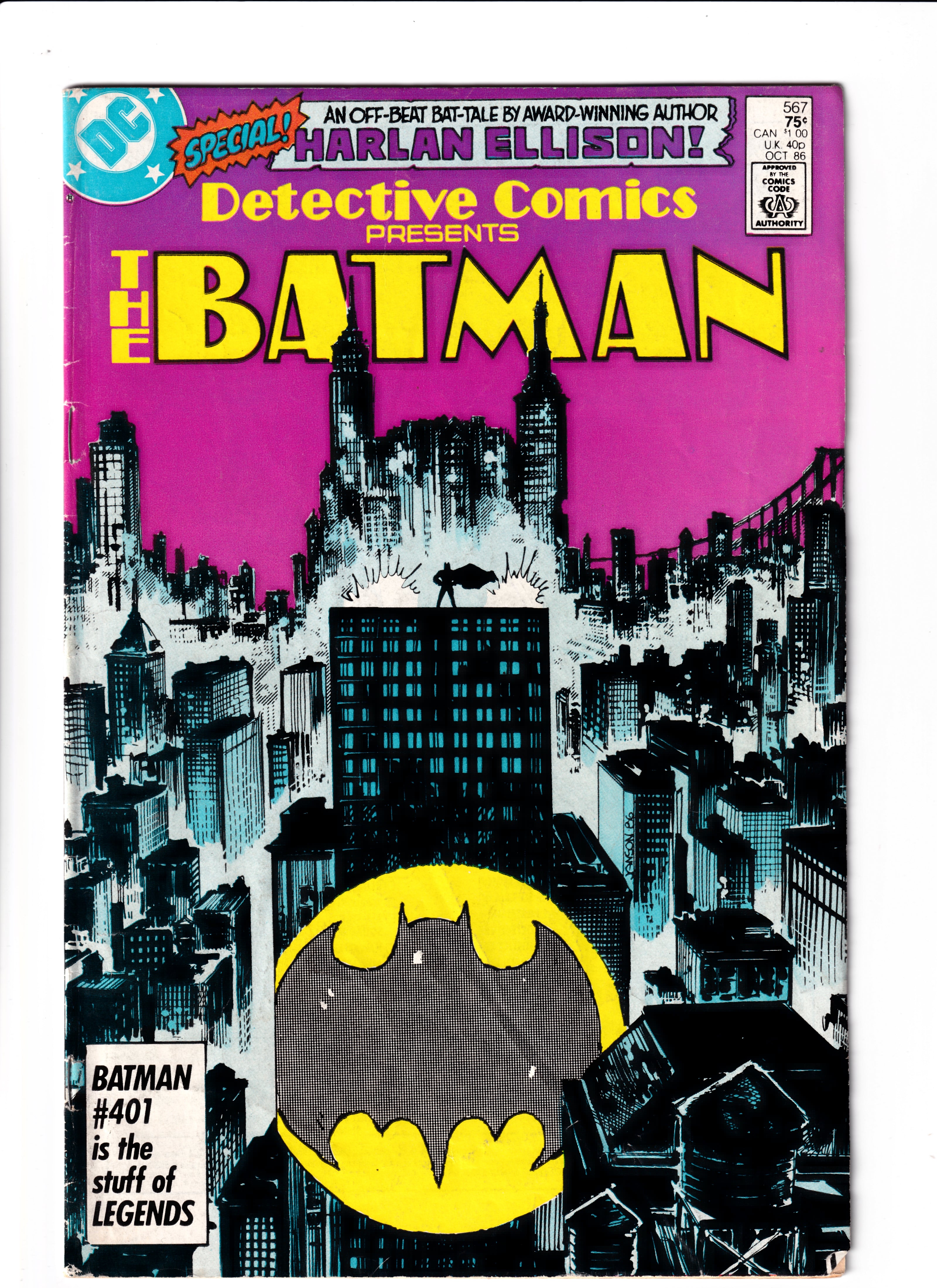 Detective Comics #567 Low Grade (1986)