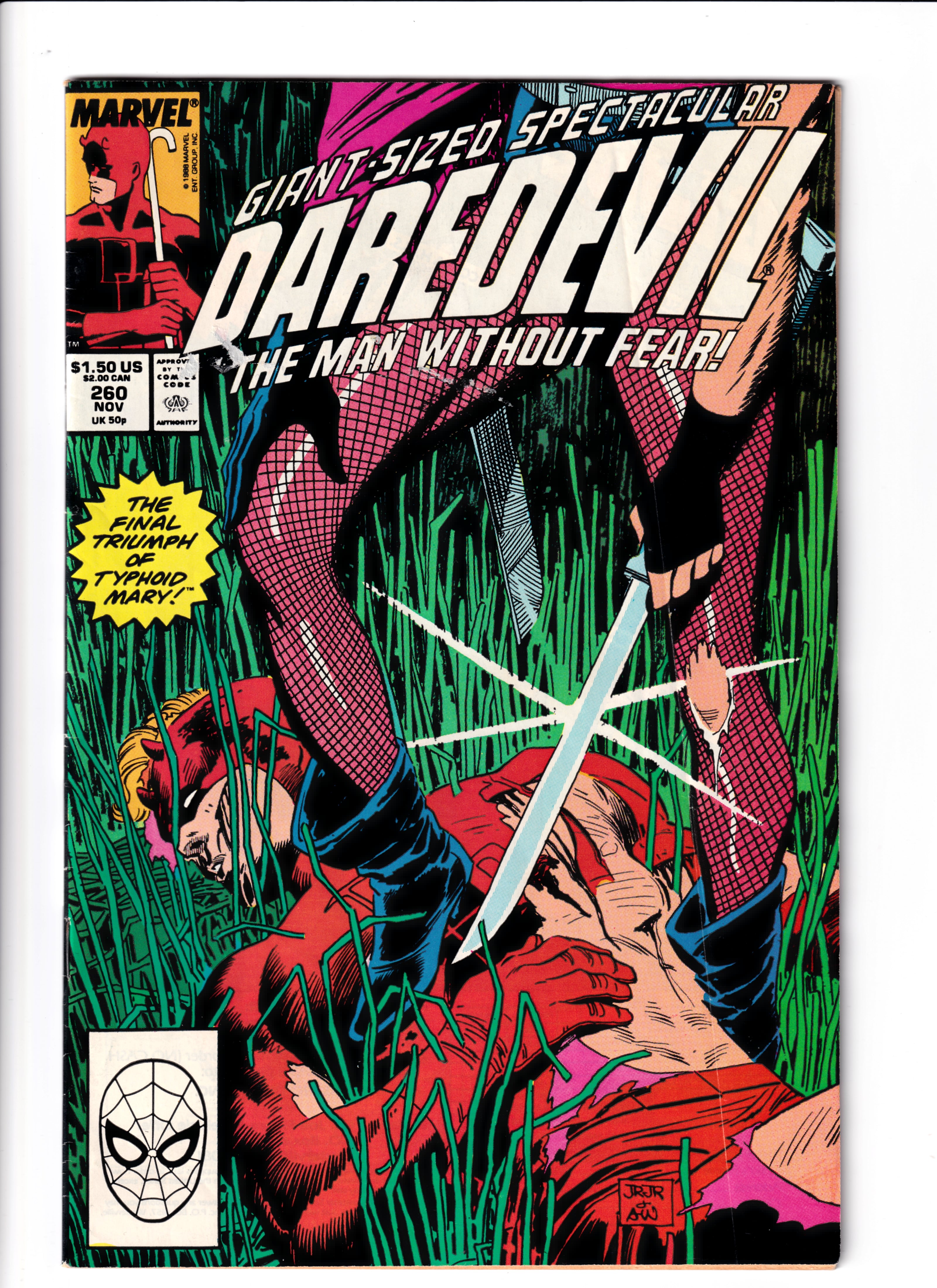 Daredevil #260 Mid Grade (1988)