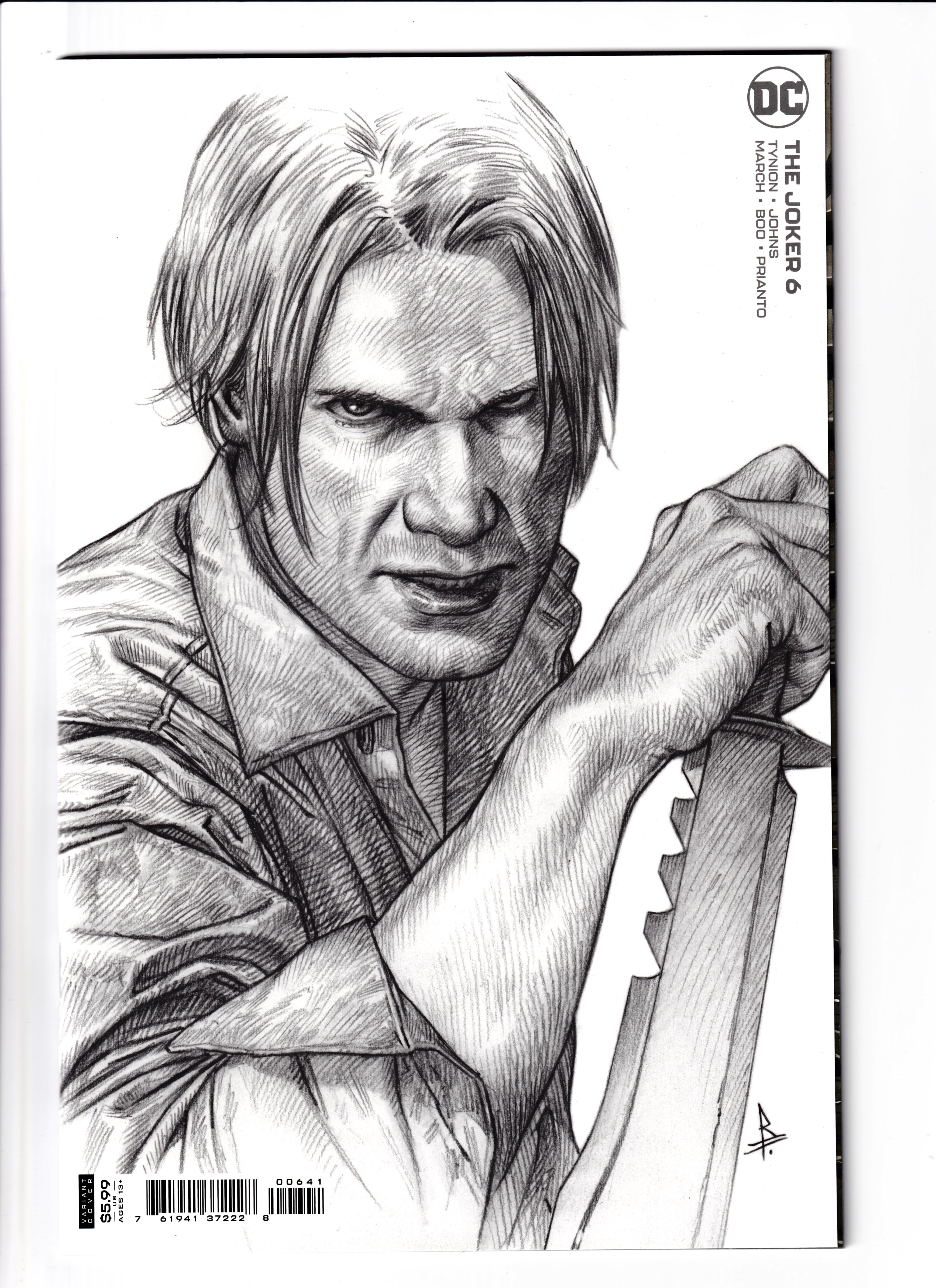 The Joker #6 1:25 Var NM (9.8) (2021)
