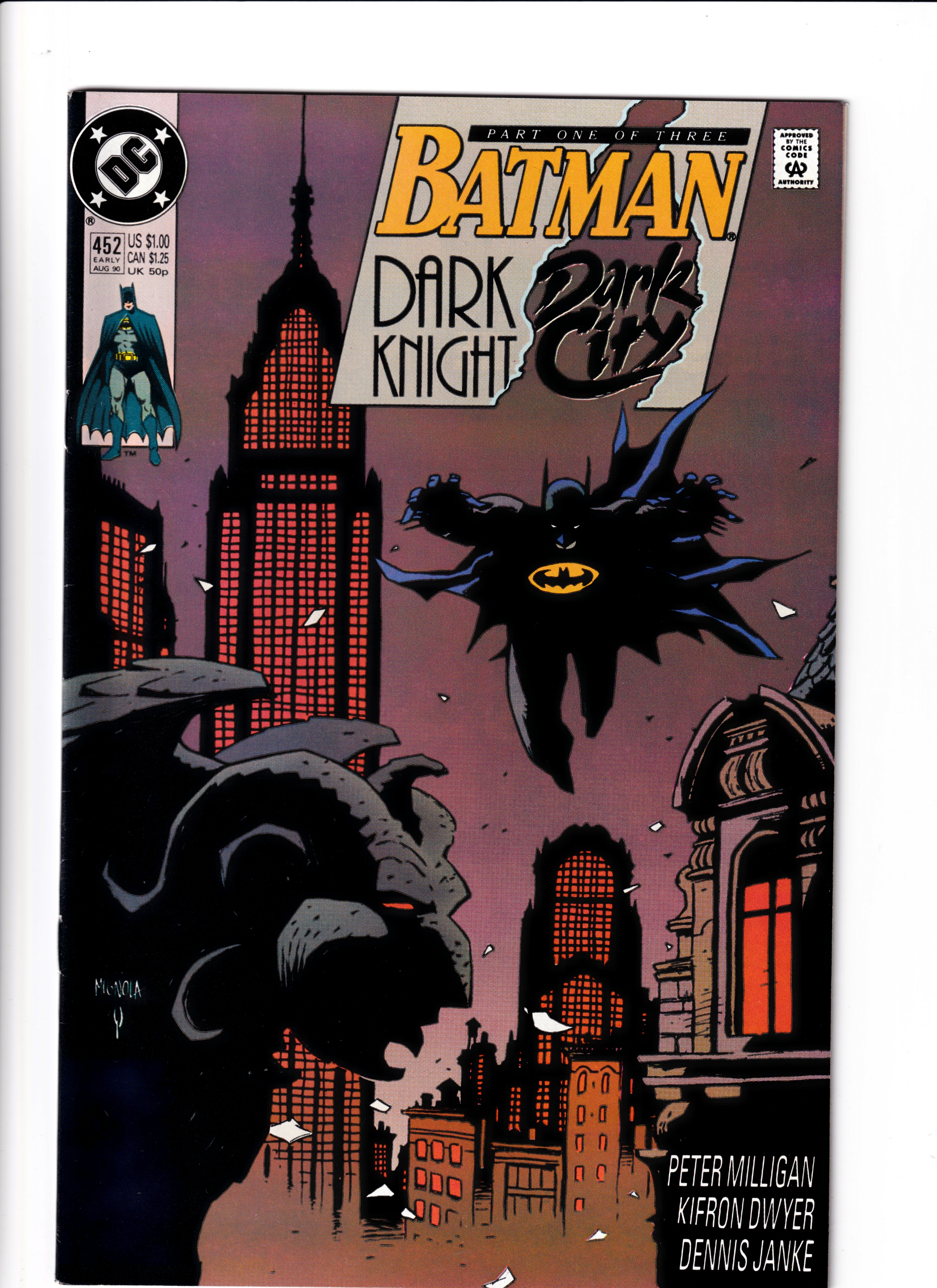 Batman #452 NM (9.4) (1990)