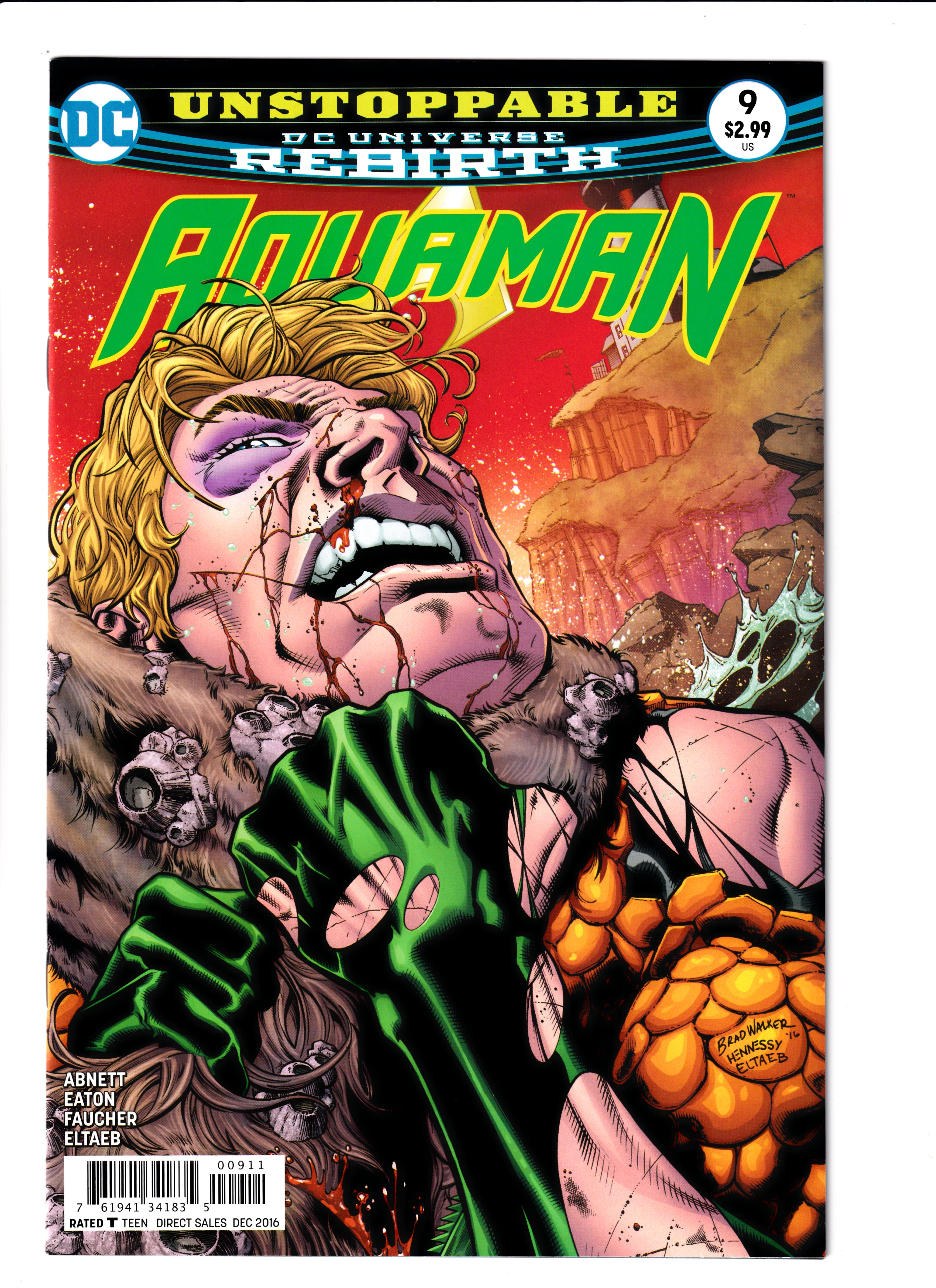 Aquaman #9 NM (9.8) (2016)