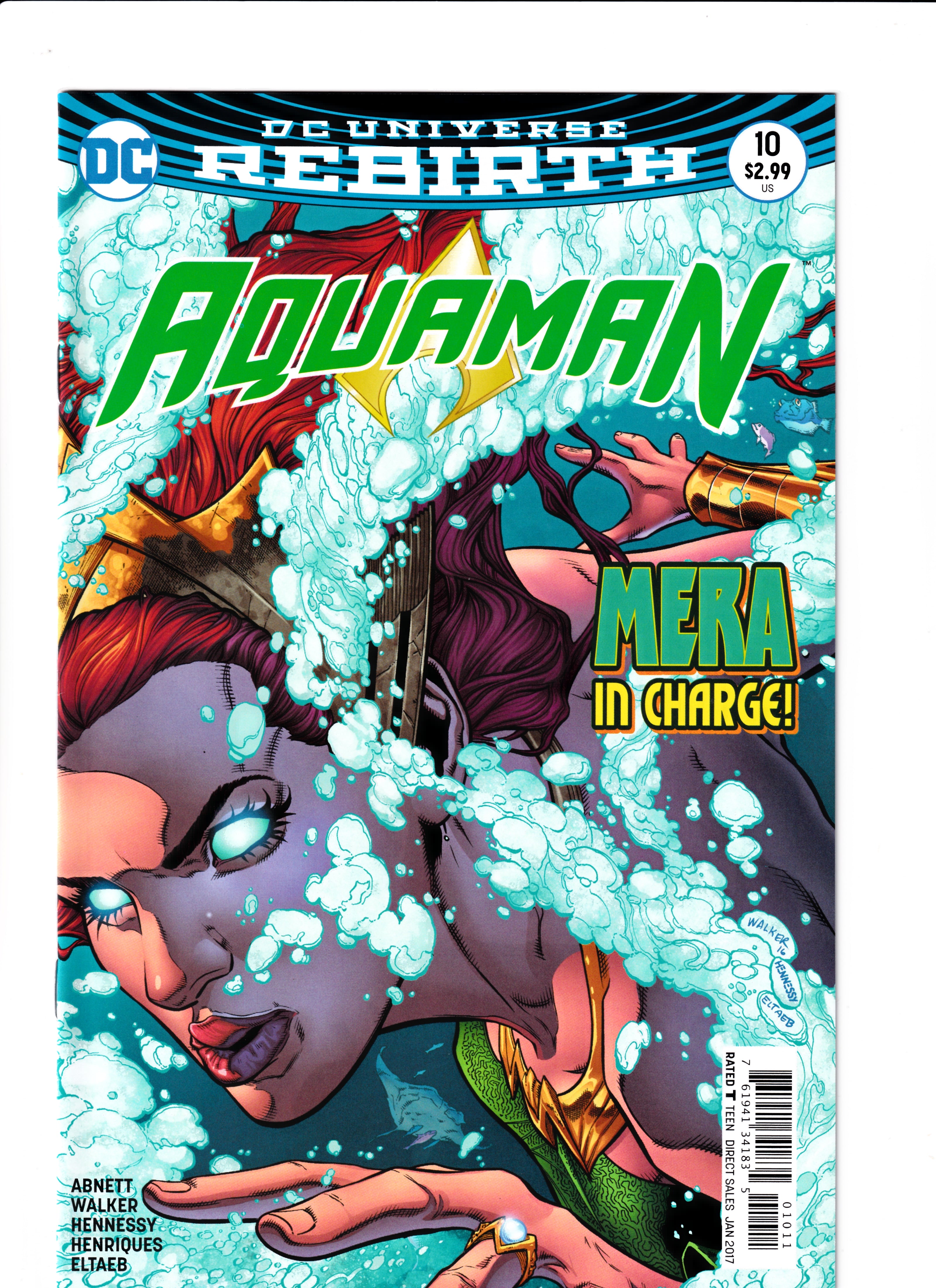 Aquaman #10 NM (9.4) (2016)
