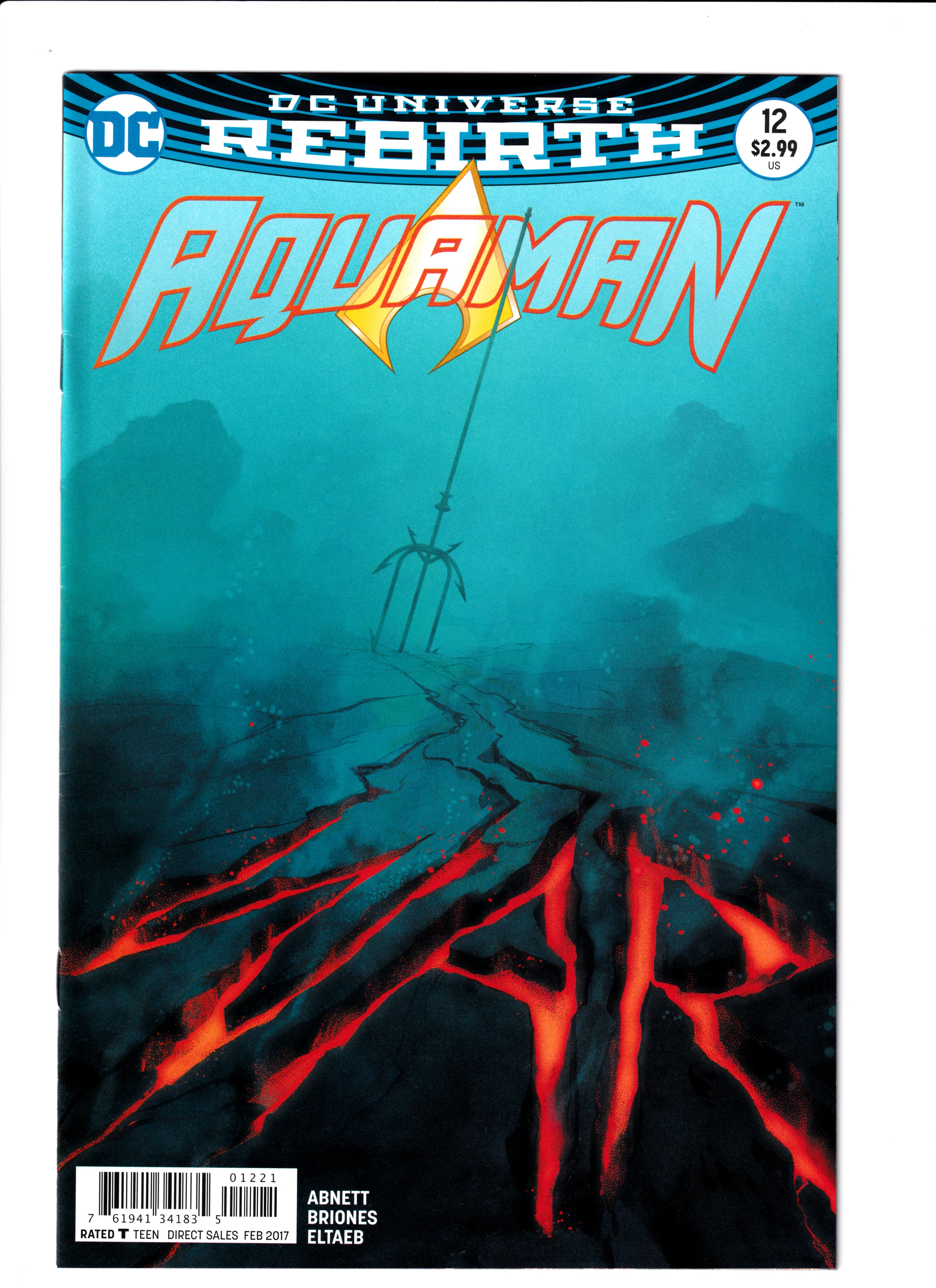 Aquaman #12 Middleton Var NM (9.4) (2016)