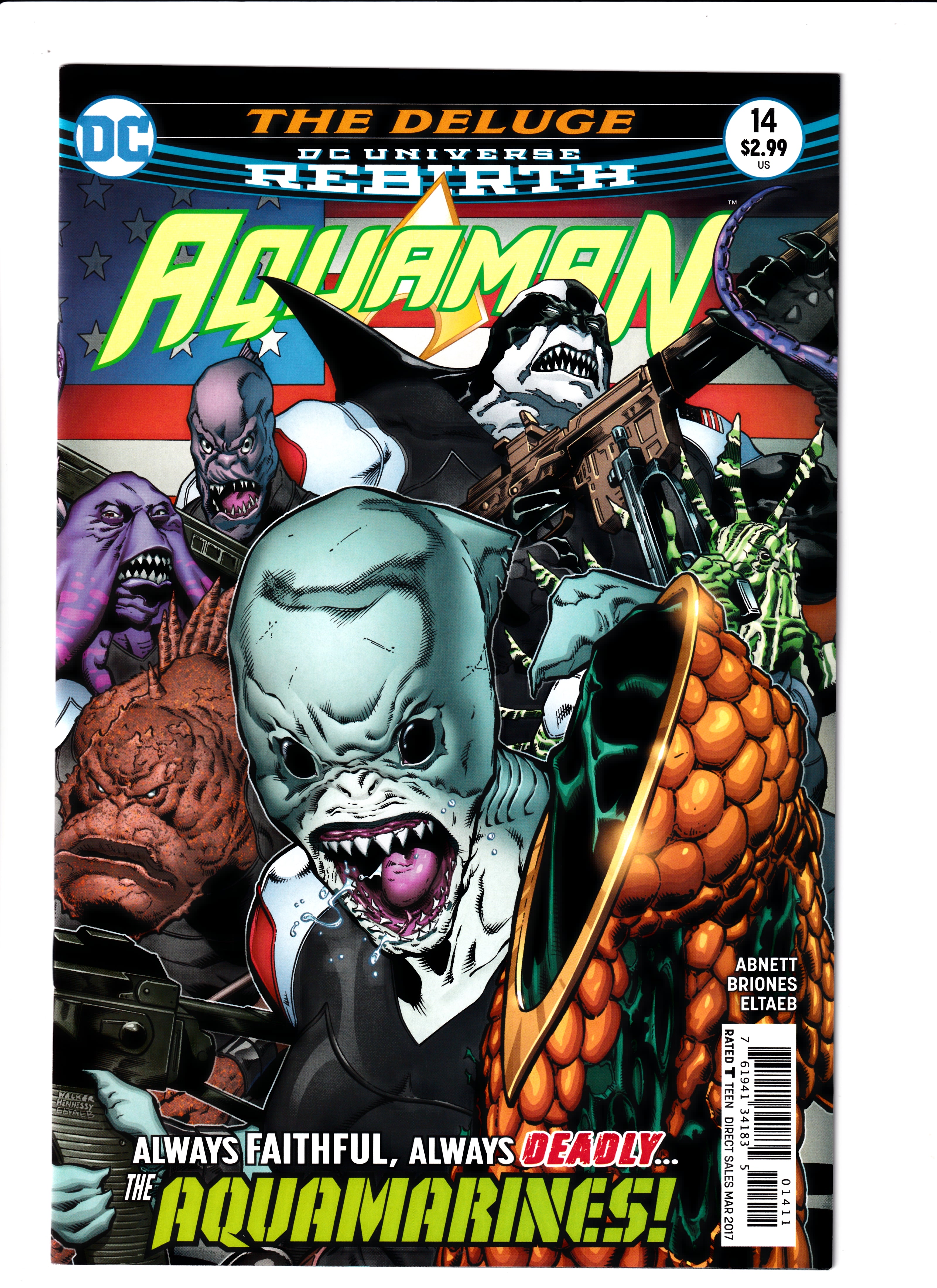 Aquaman #14 NM (9.4) (2017)