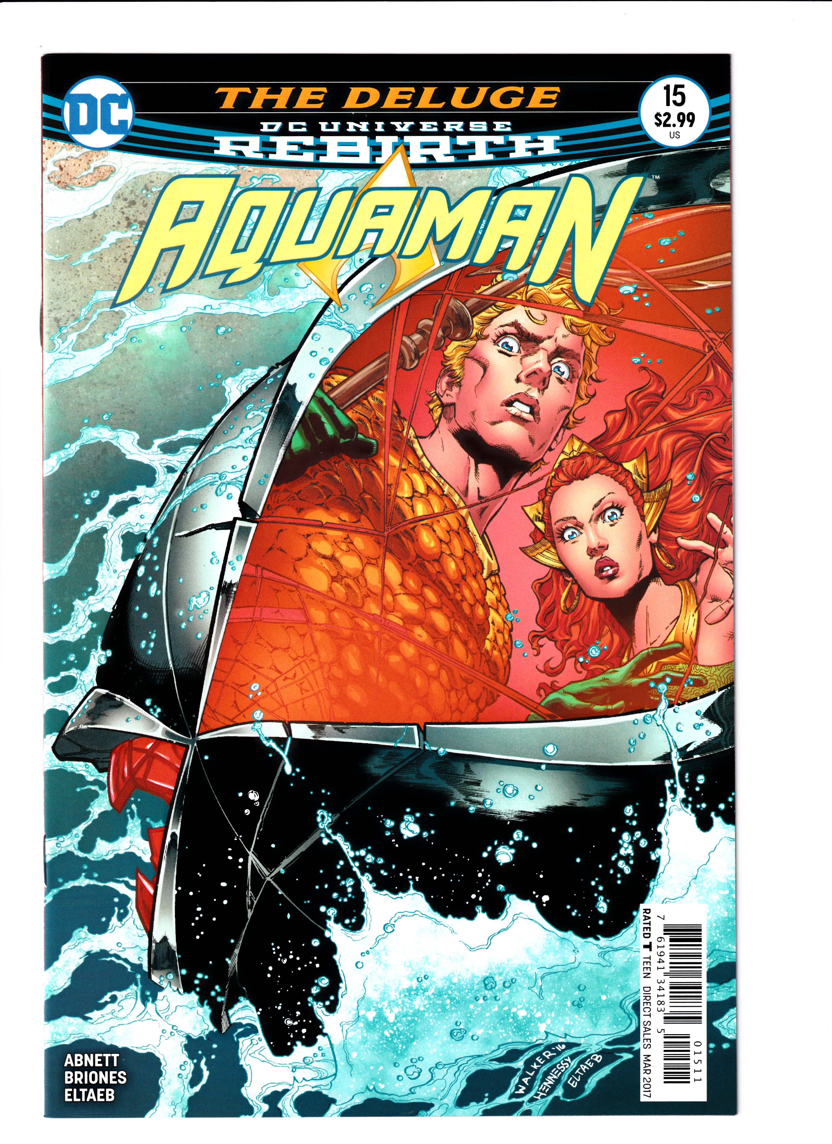 Aquaman #15 NM (9.4) (2017)