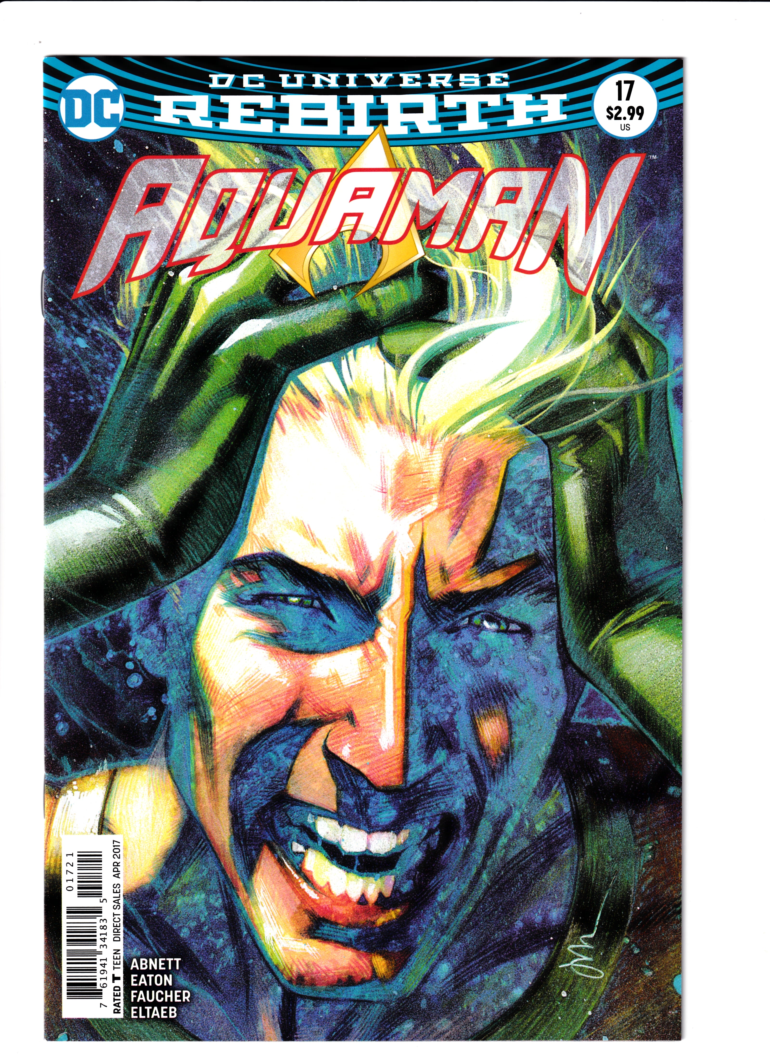 Aquaman #17 Middleton Var NM (9.4) (2017)