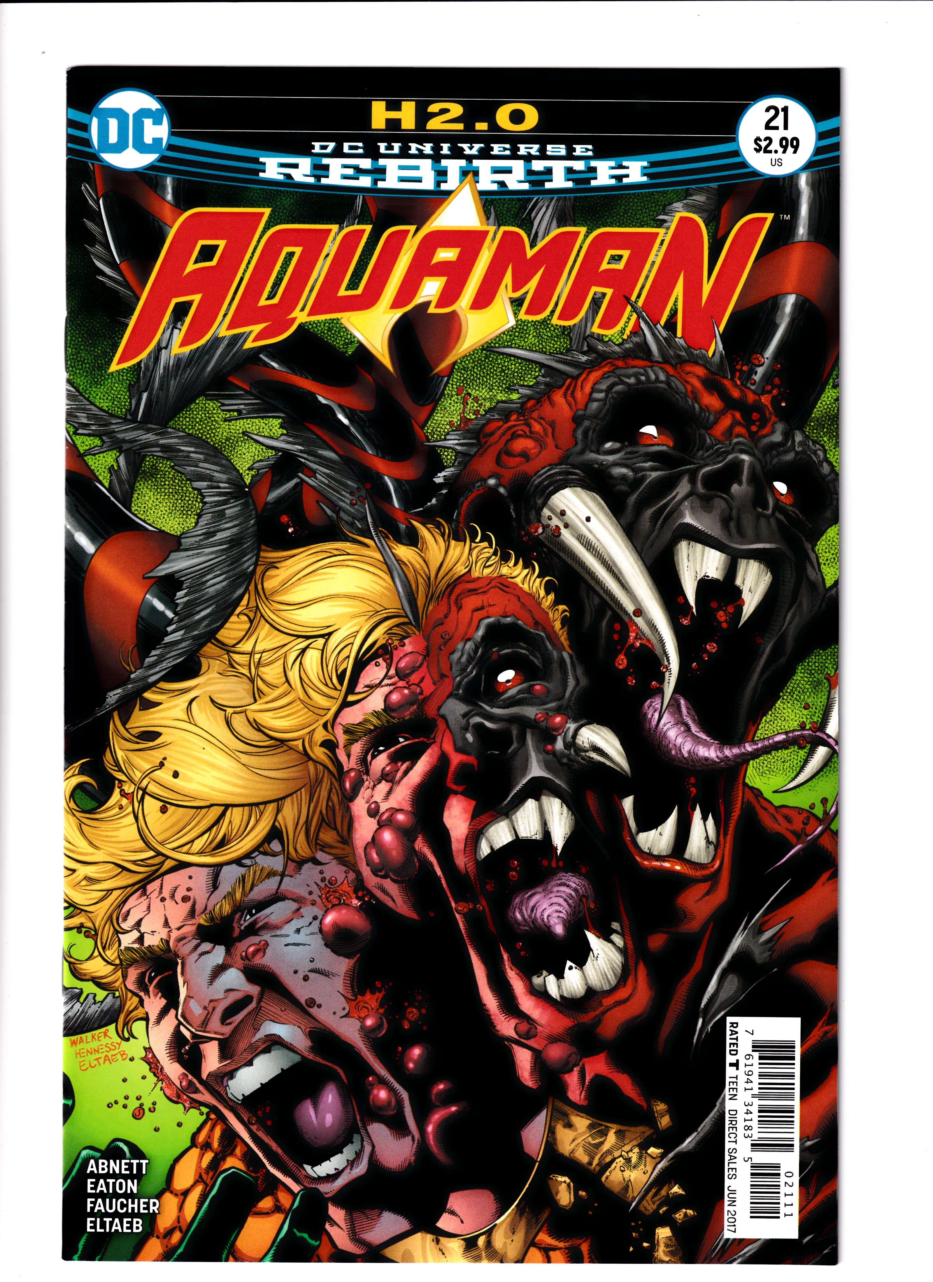 Aquaman #21 NM (9.4) (2017)