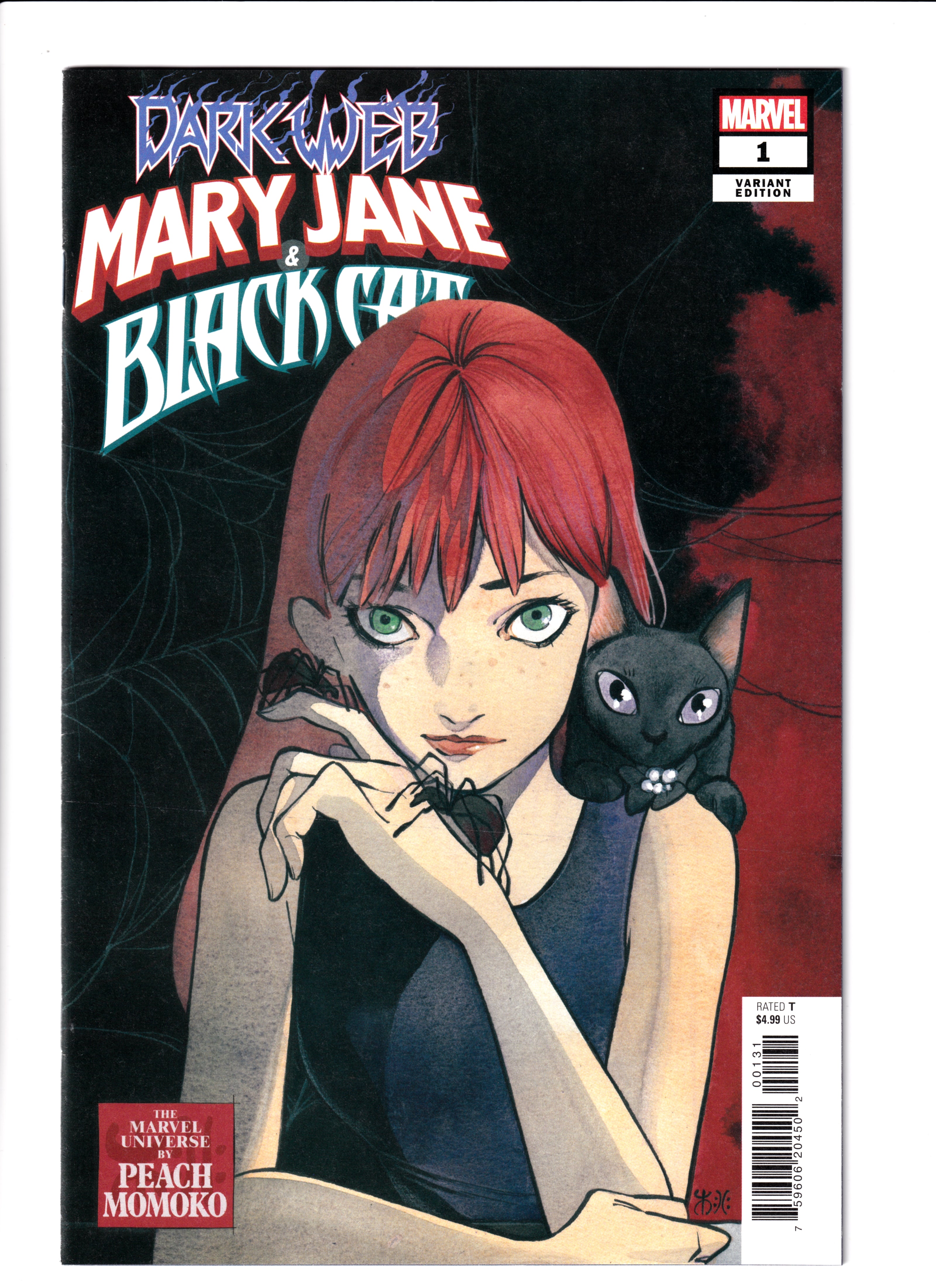 Mary Jane & Black Cat #1 Momoko Var NM (9.8) (2022)