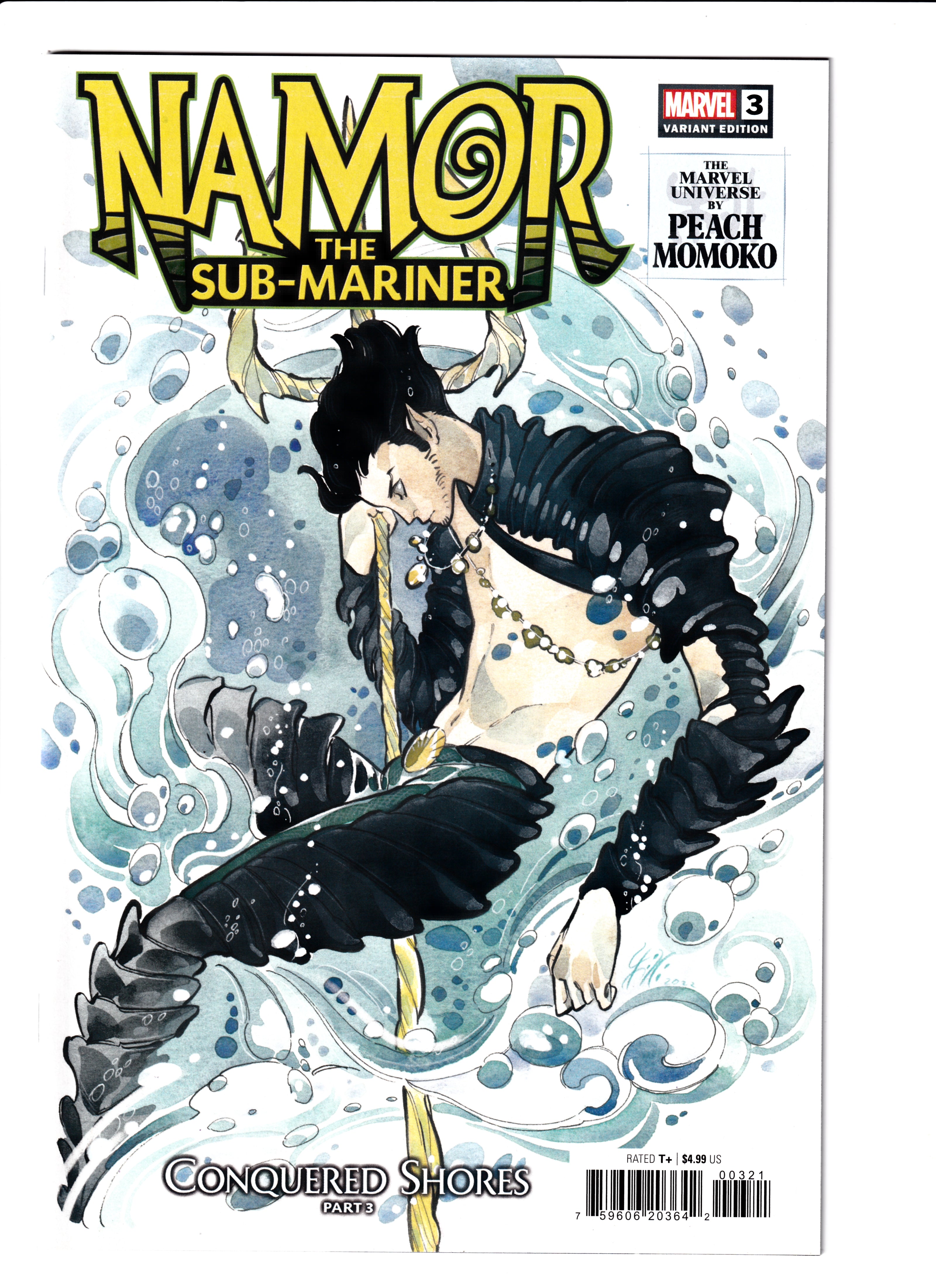 Namor: Conquered Shores #3 Momoko Var NM (9.8) (2022)
