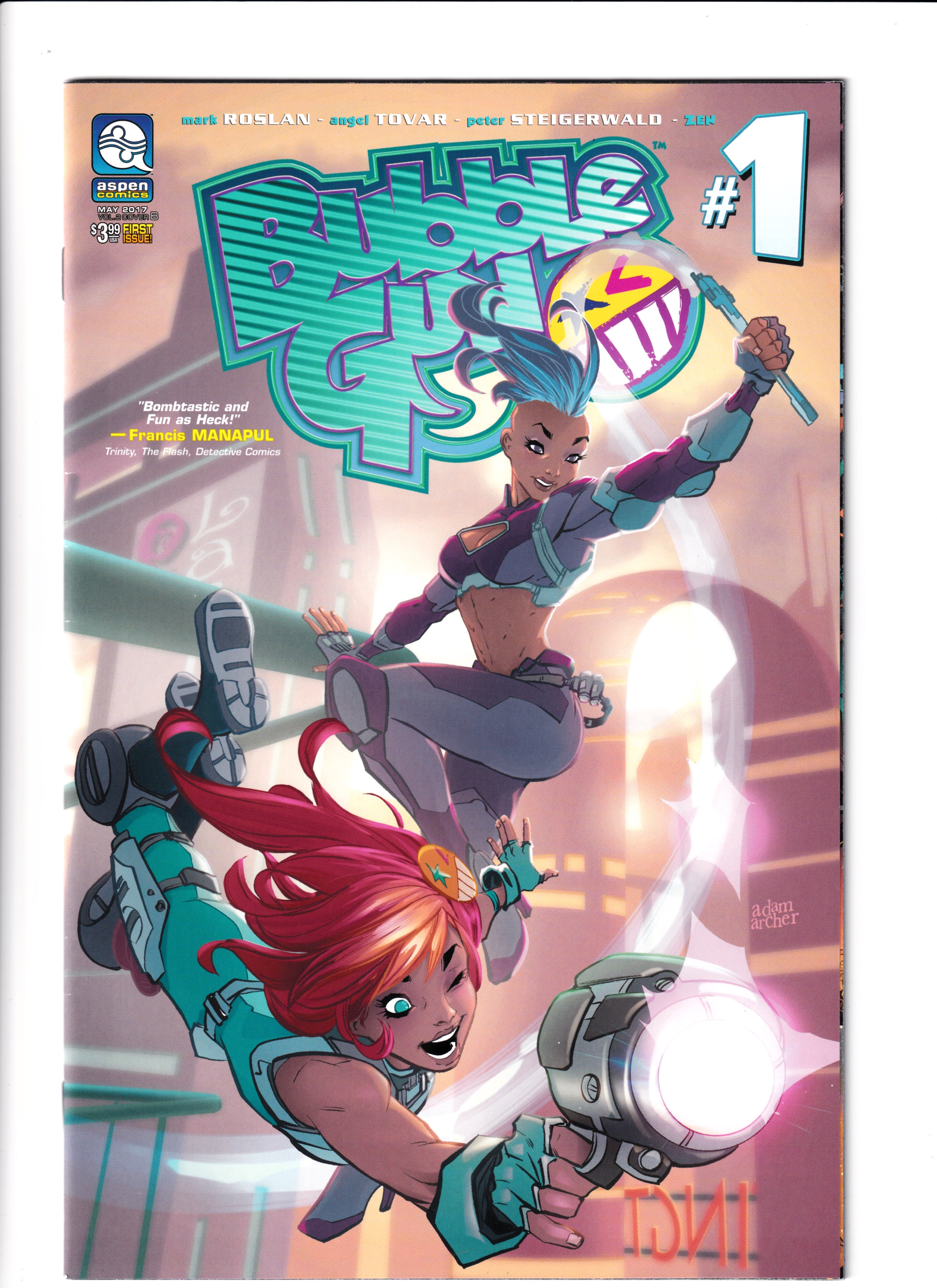 Bubblegun #1 B CVR NM (9.8) (2017)