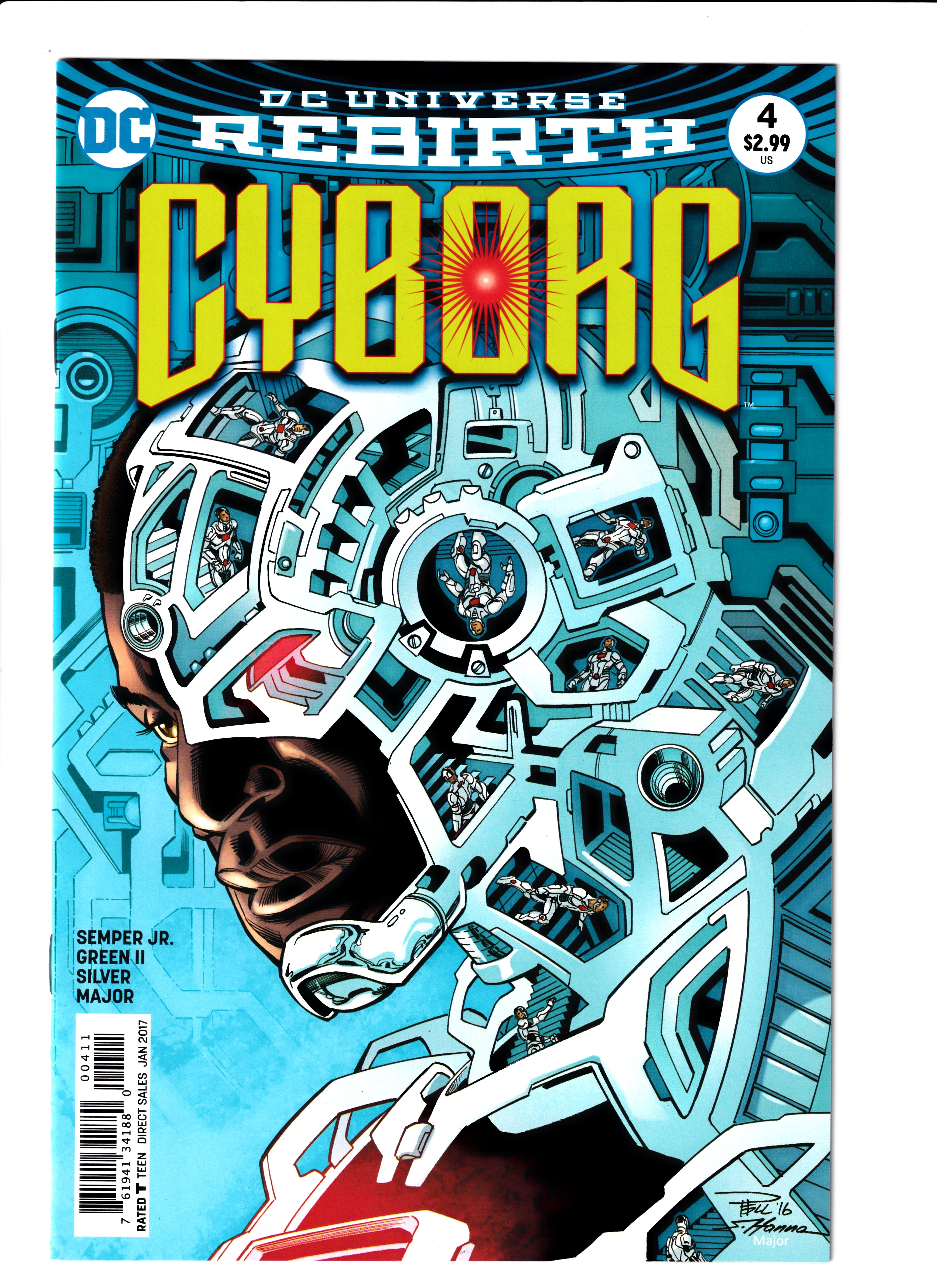 Cyborg #4 NM (9.4) (2016)