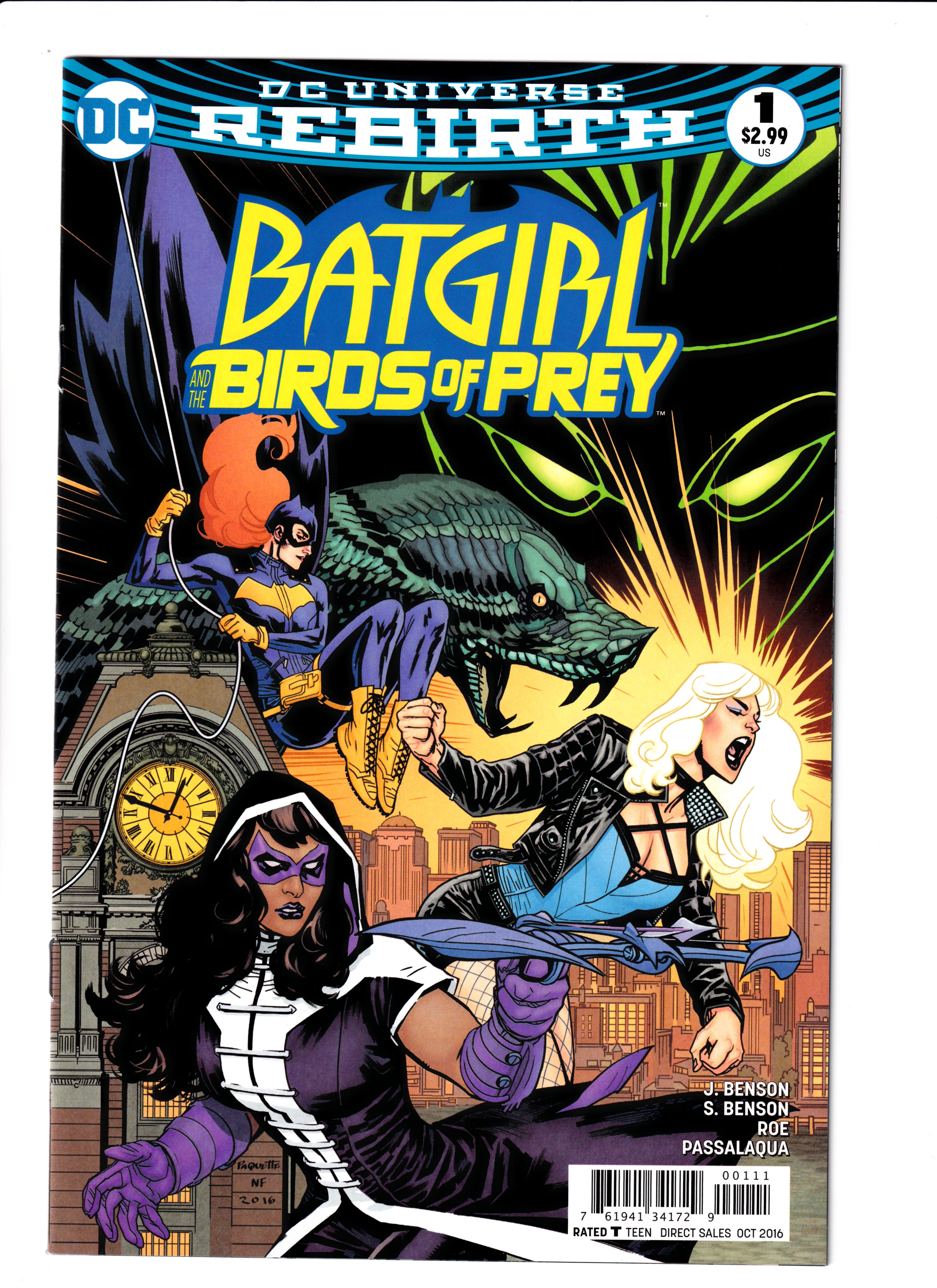 Batgirl & The Birds of Prey #1 NM (9.6) (2016)