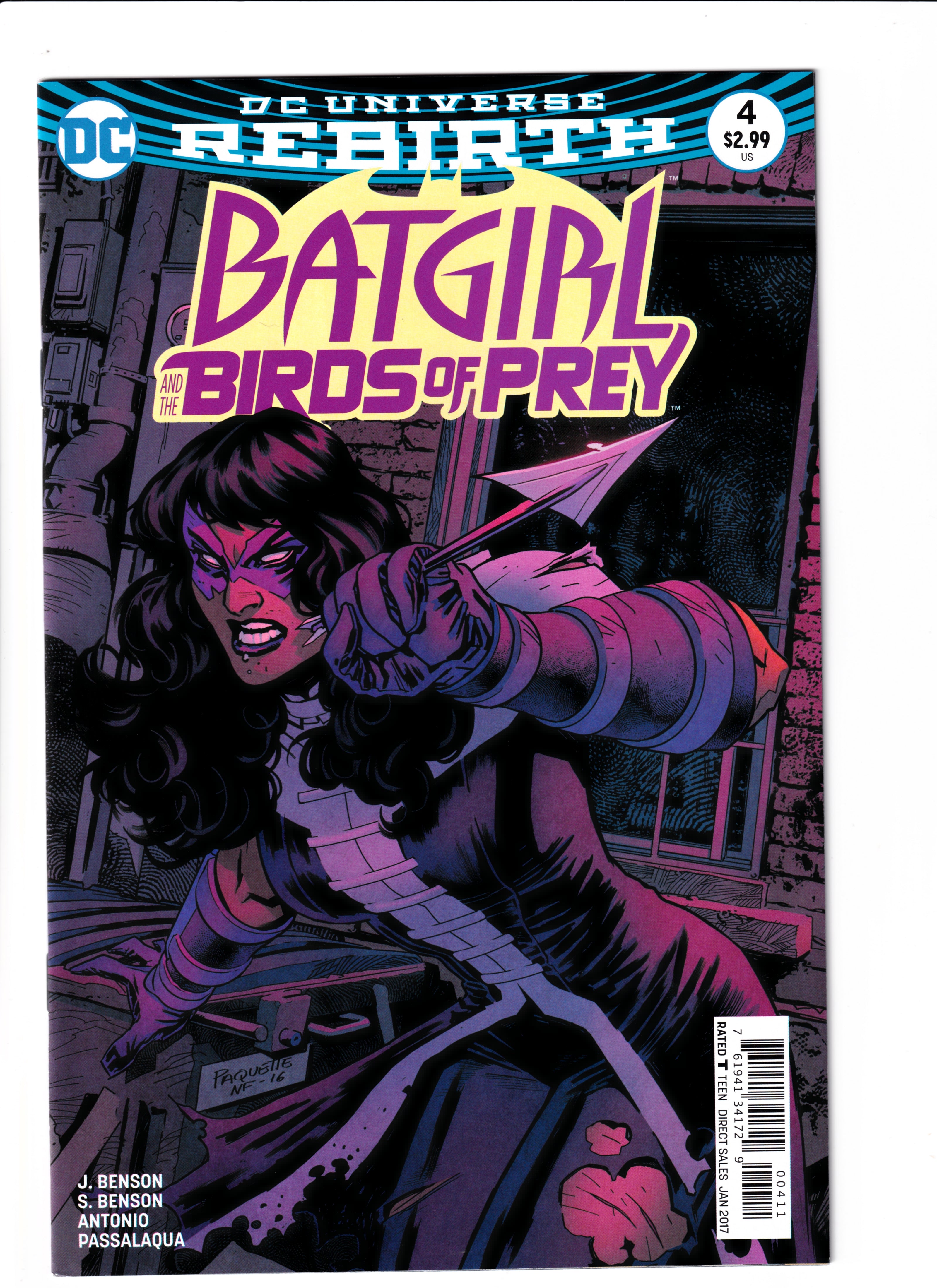 Batgirl & The Birds of Prey #4 NM (9.6) (2016)