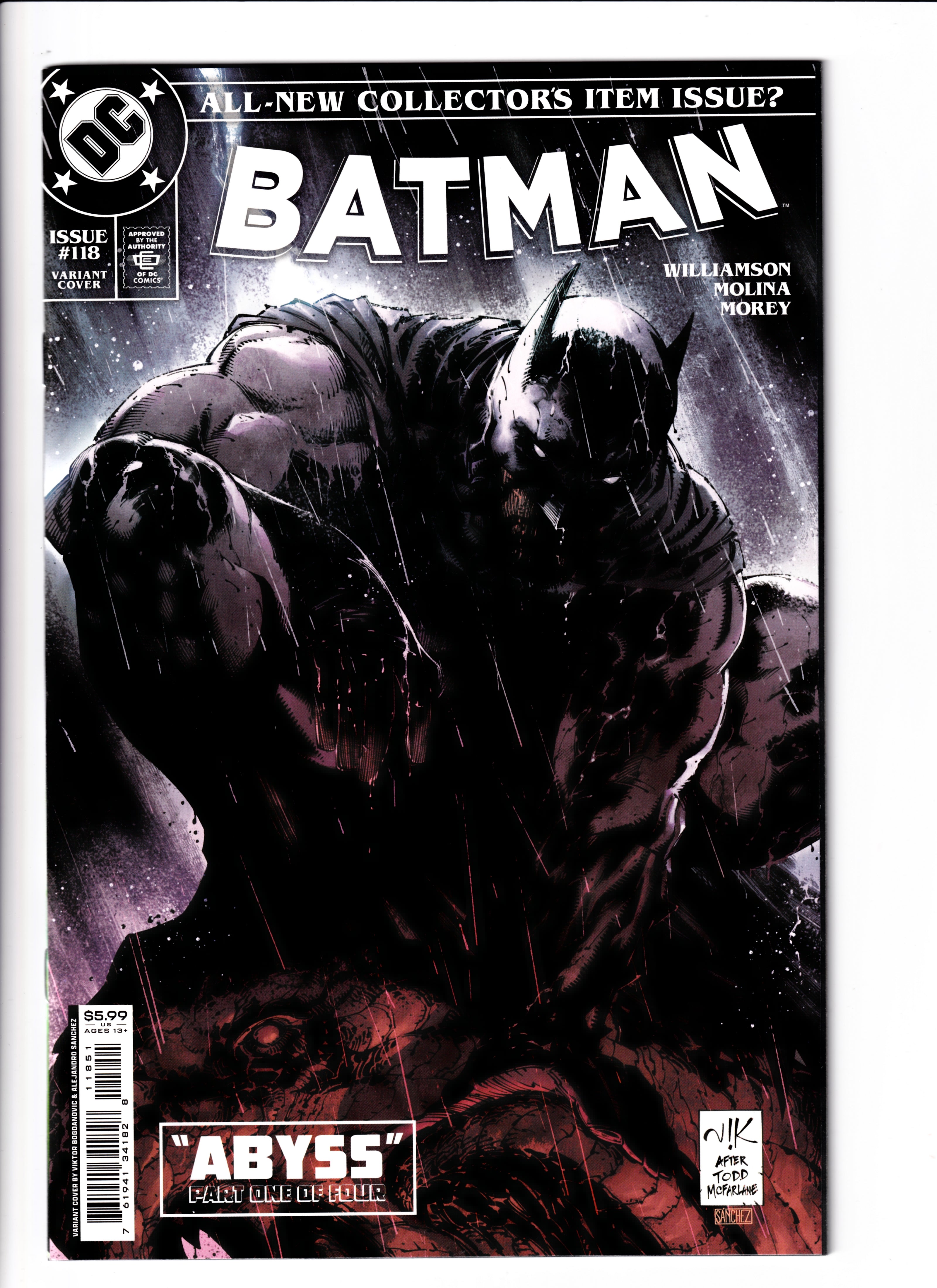Batman #118 Homage Var NM (9.8) (2021)