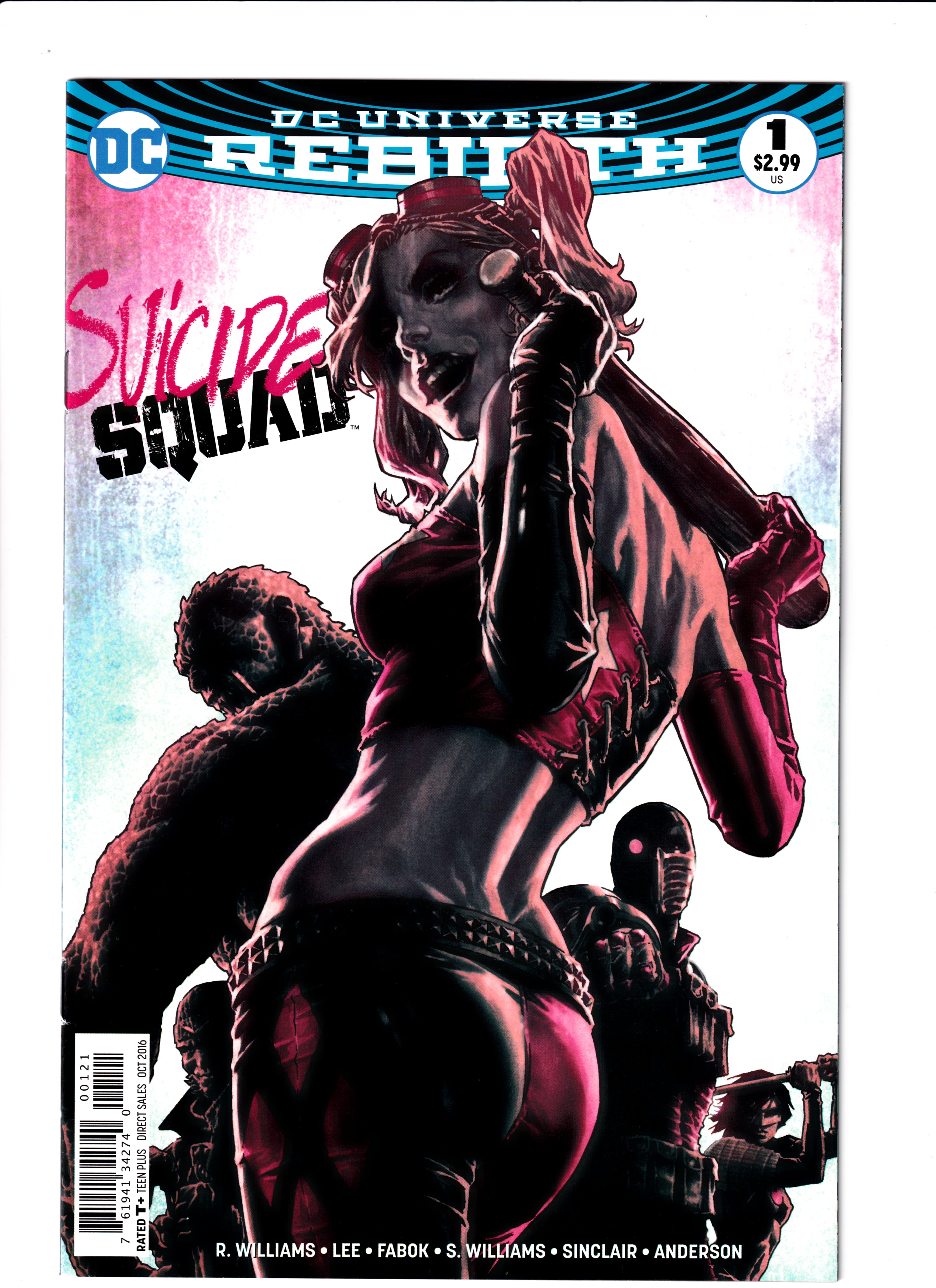 Suicide Squad #1 Bermejo Var NM (9.8) (2016)