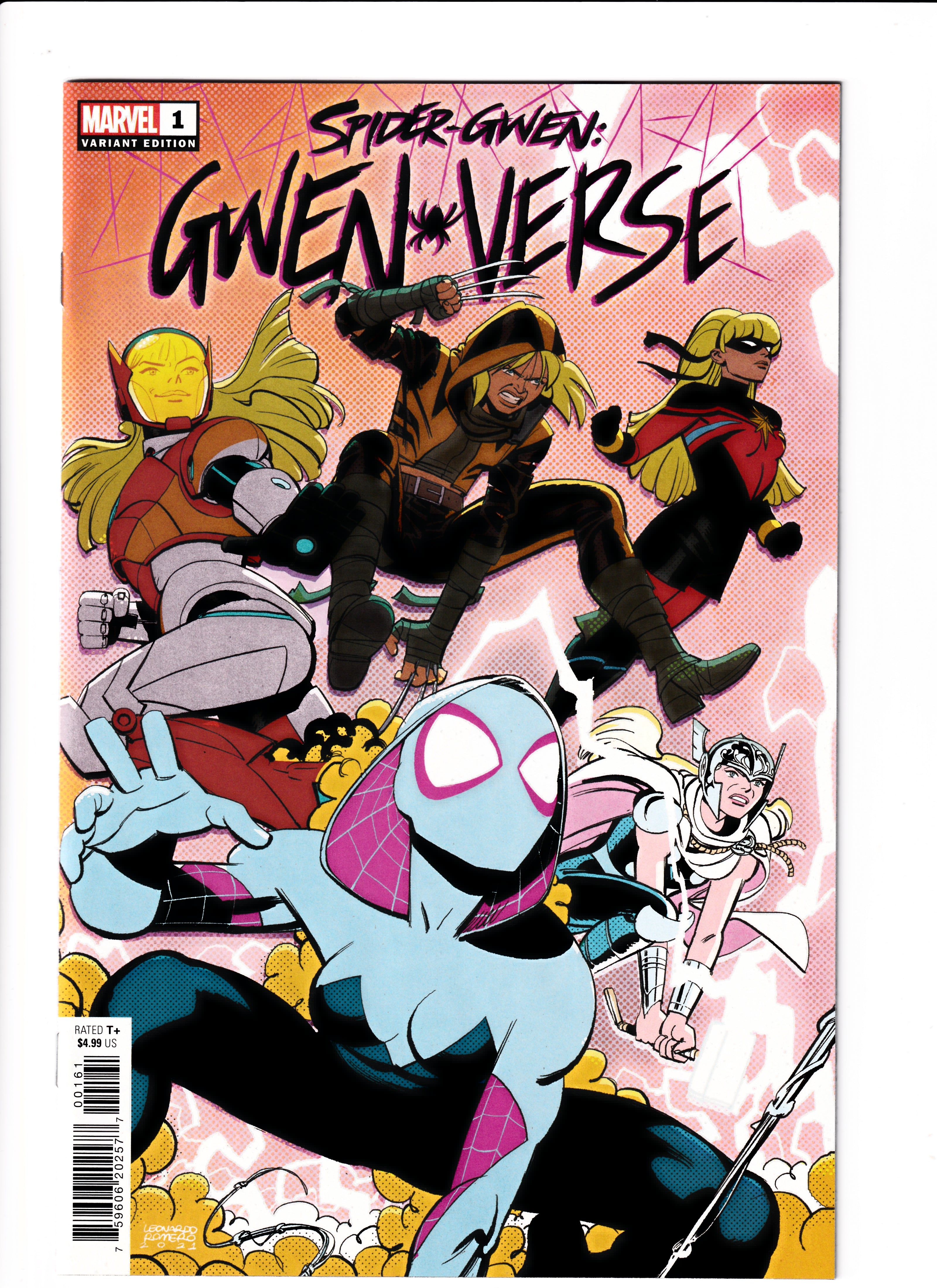 Spider-Gwen: Gwenverse #1 1:25 Var NM (9.8) (2022)